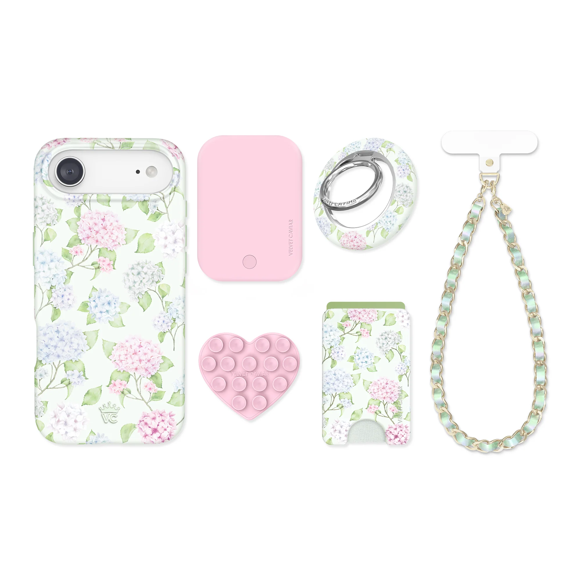 Hydrangea Floral iPhone Bundle Set - Image 2