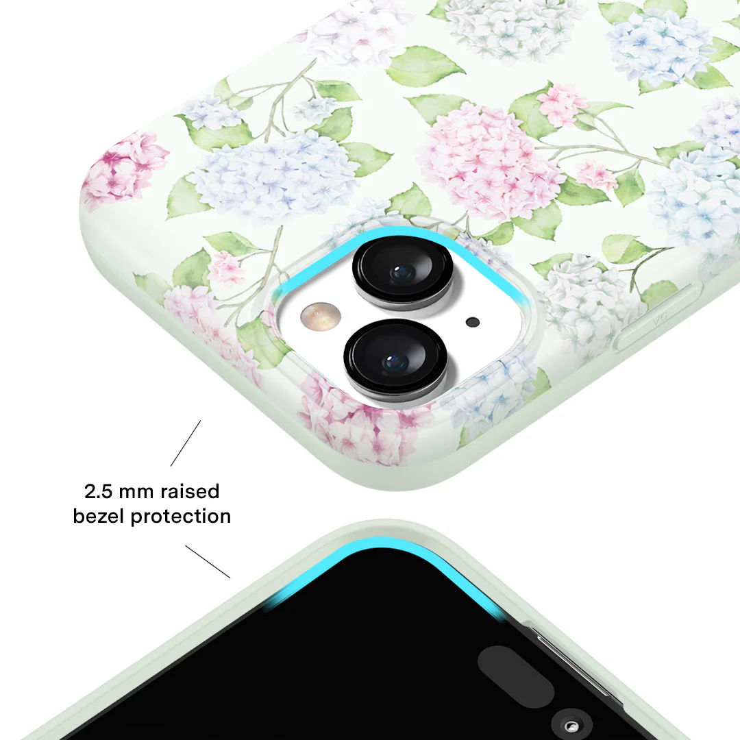 Hydrangea Floral iPhone Case - Image 42