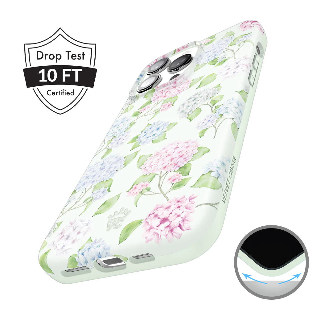 Hydrangea Floral iPhone Case - Image 49