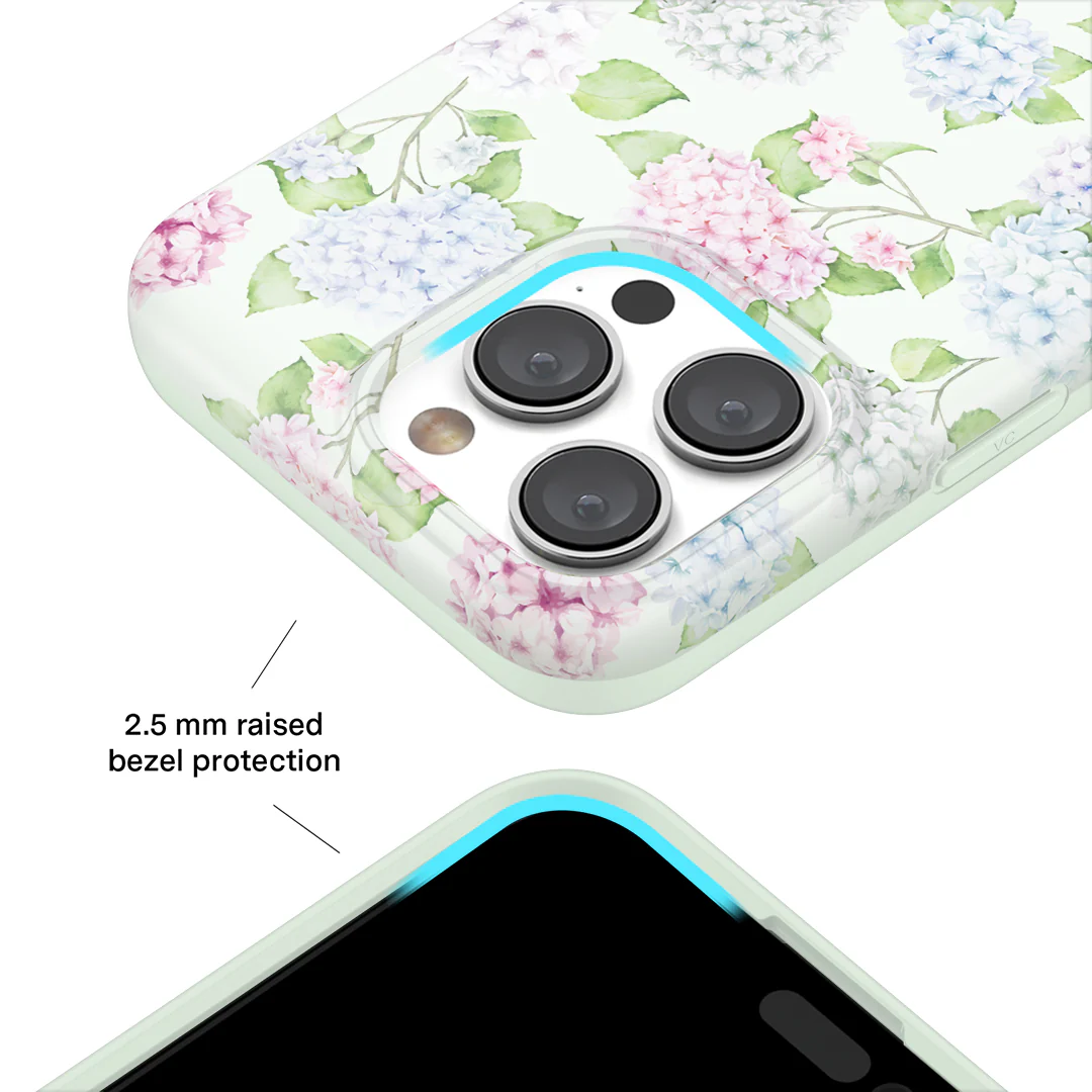 Hydrangea Floral iPhone Case - Image 62