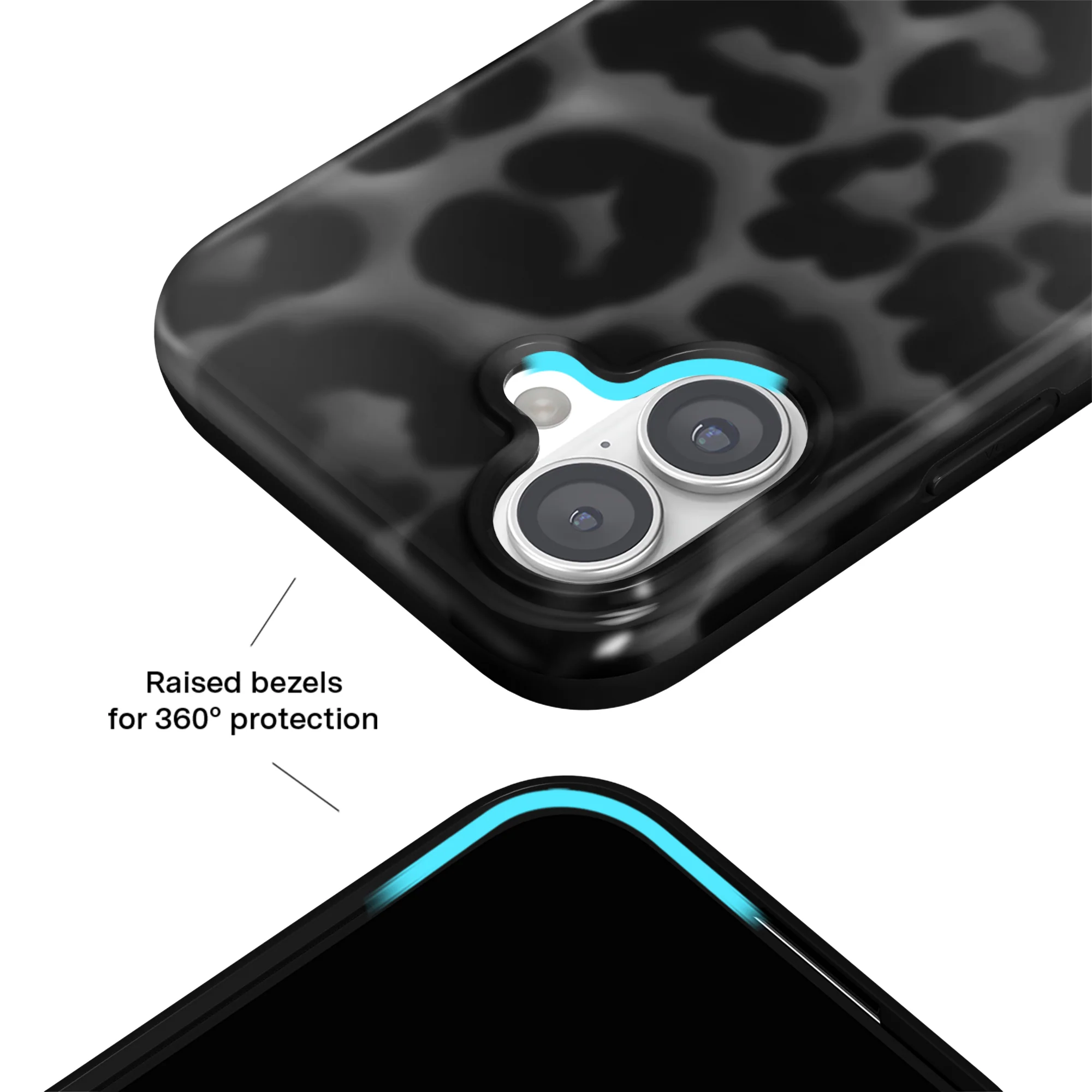 It Girl Black Leopard iPhone Case - Image 18