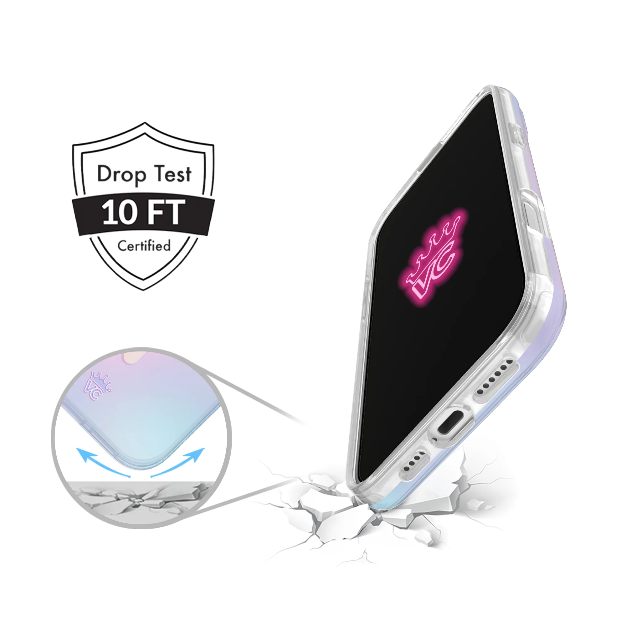 Jelly Glow Aura iPhone Case - Image 57