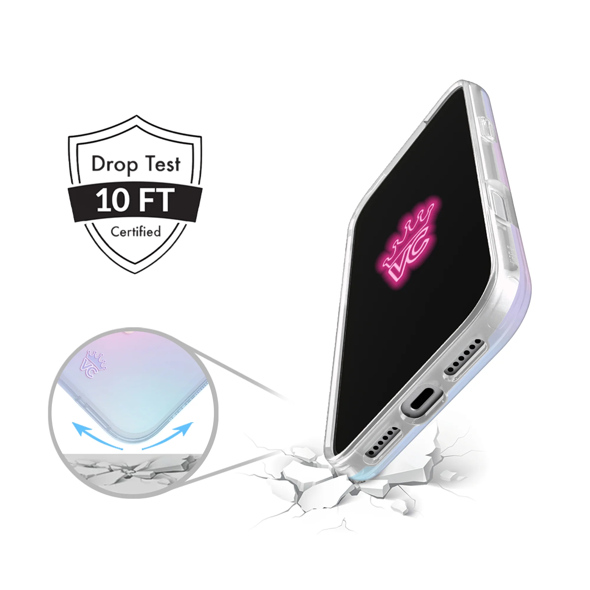 Jelly Glow Aura iPhone Case - Image 77