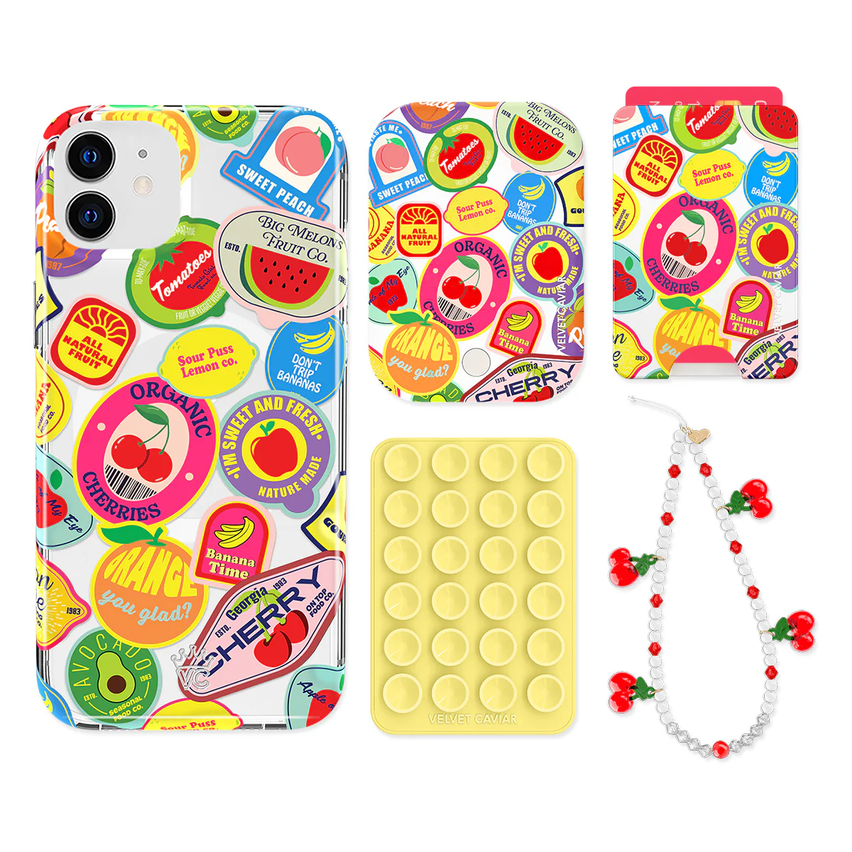 Juicy Fruits iPhone Bundle Set - Wallet - Image 16