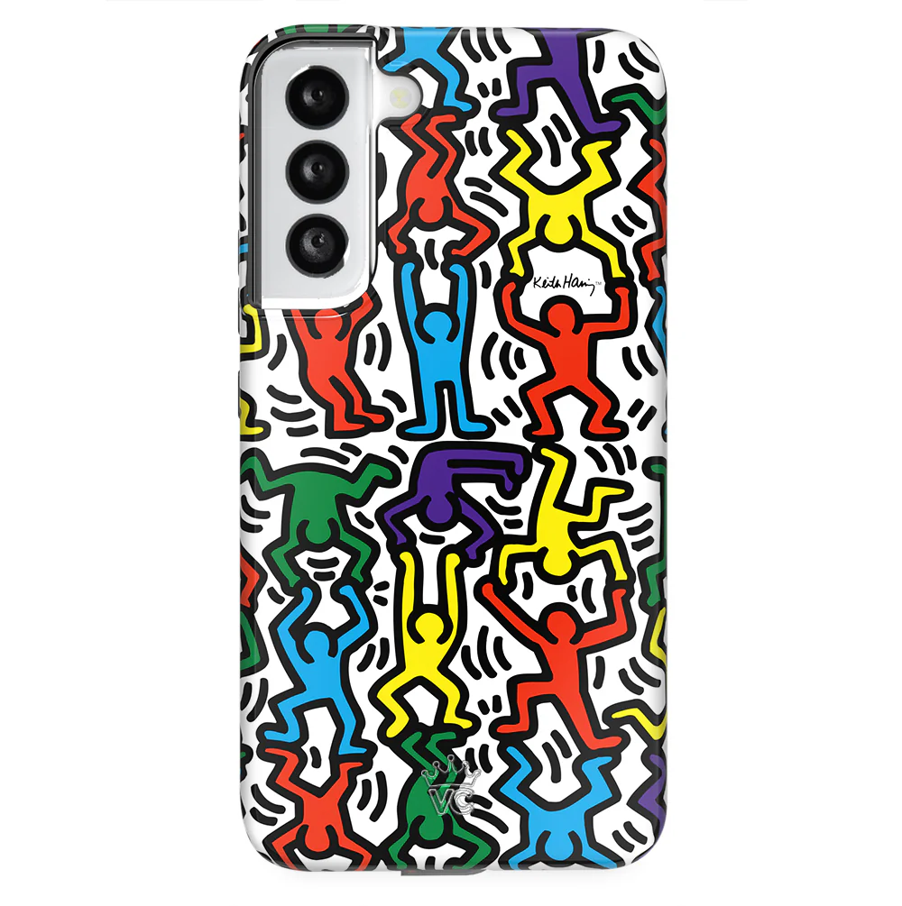 Keith Haring Rainbow Dancers Samsung Case - Image 25