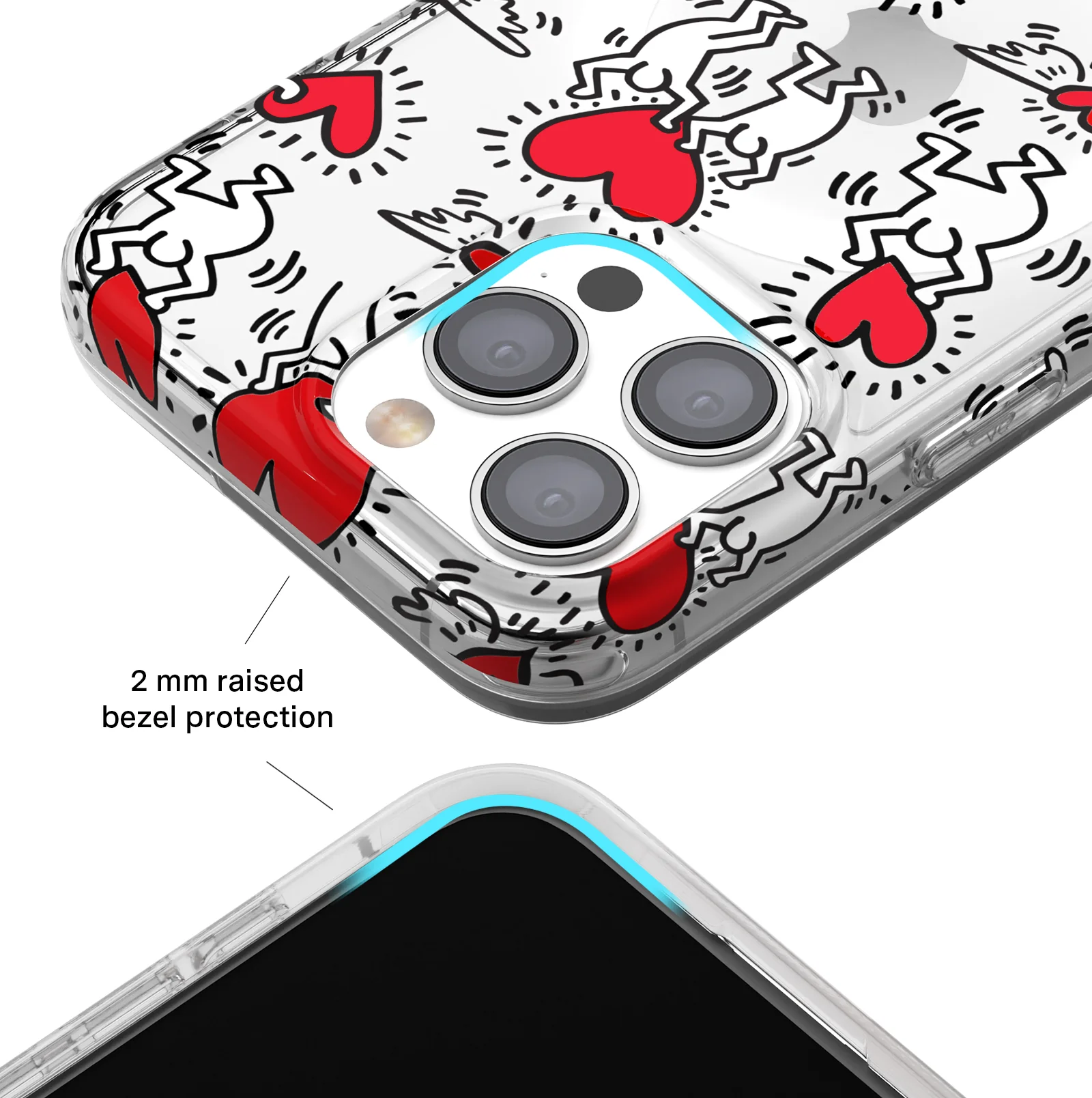 Keith Haring Heart-ist iPhone Case - Image 39