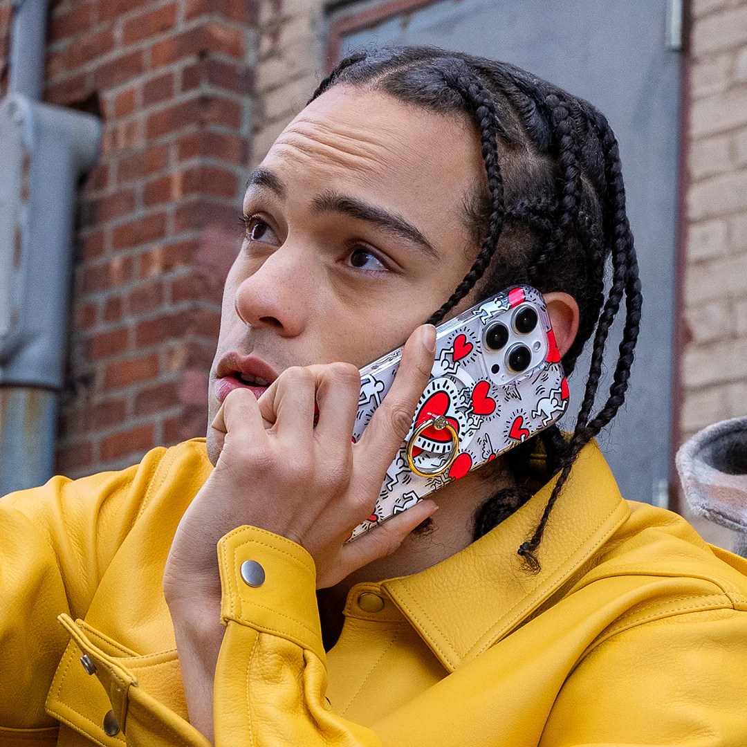 Keith Haring Heart-ist iPhone Case - Image 8