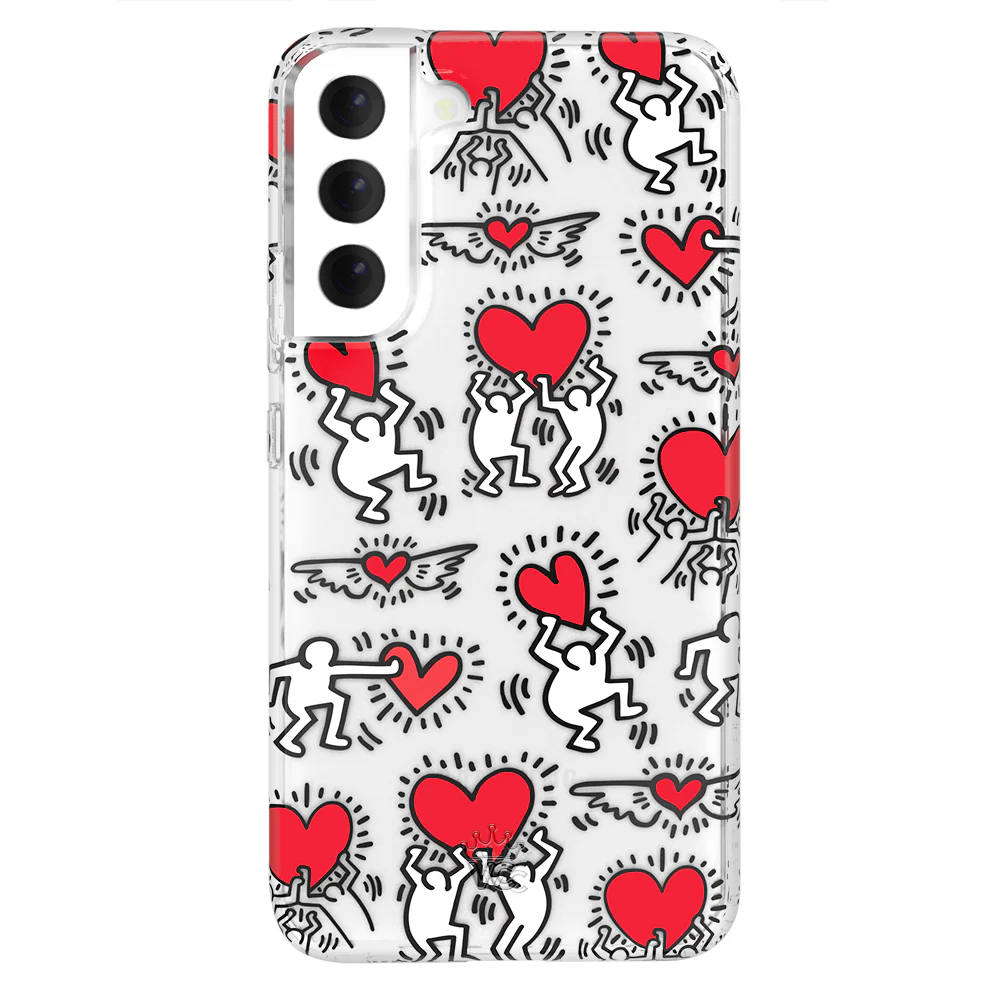 Keith Haring Heart-ist Samsung Case - Image 25