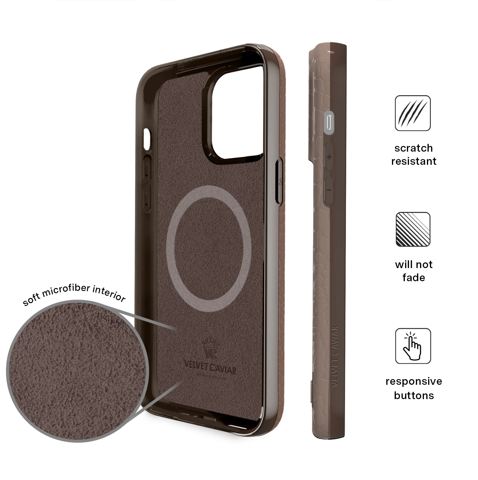 Khaki Croc iPhone Case - Image 102