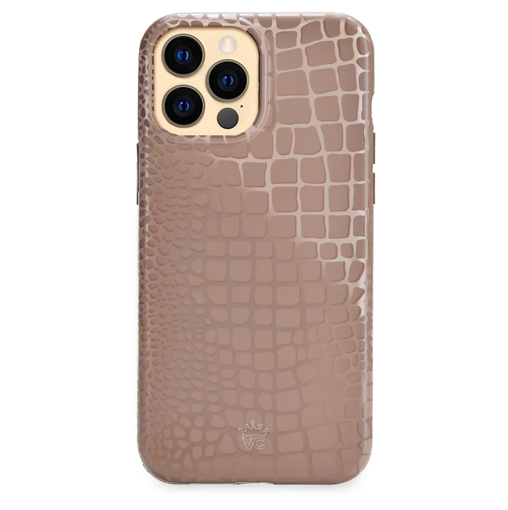 Khaki Croc iPhone Case - Image 67
