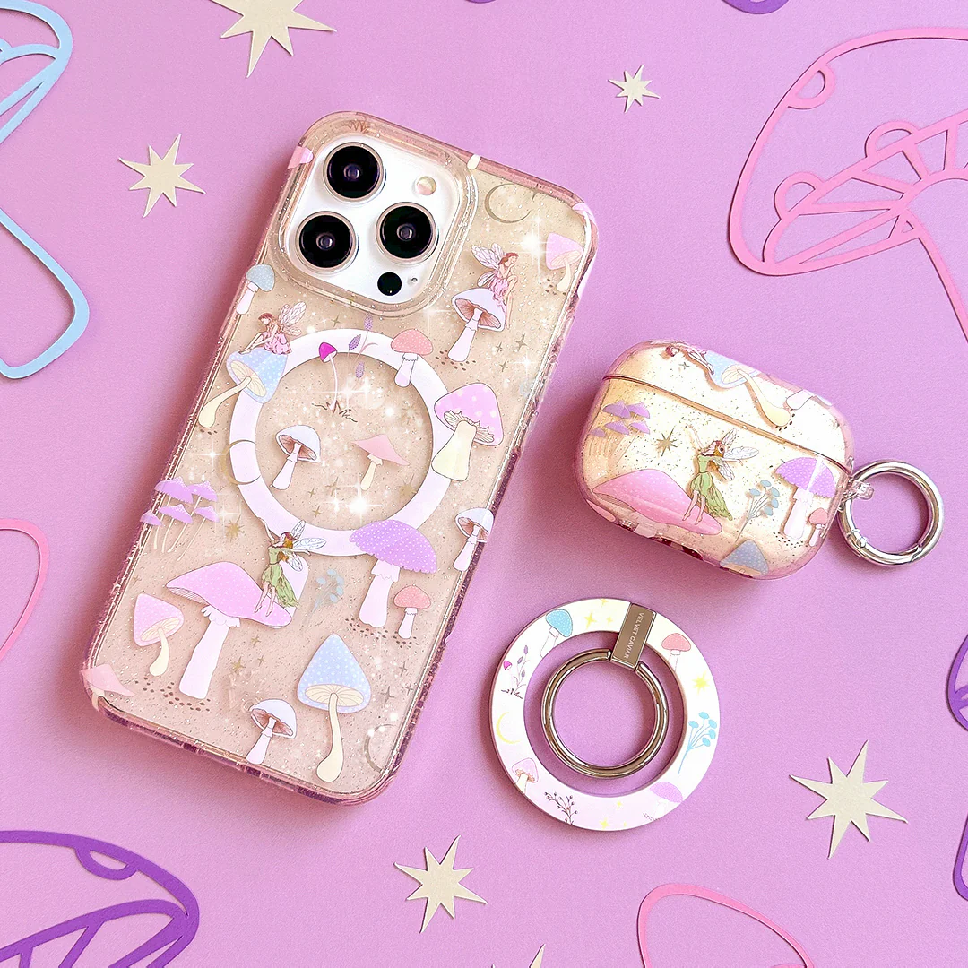 Enchanted Mushrooms AirPod Case - Image 7