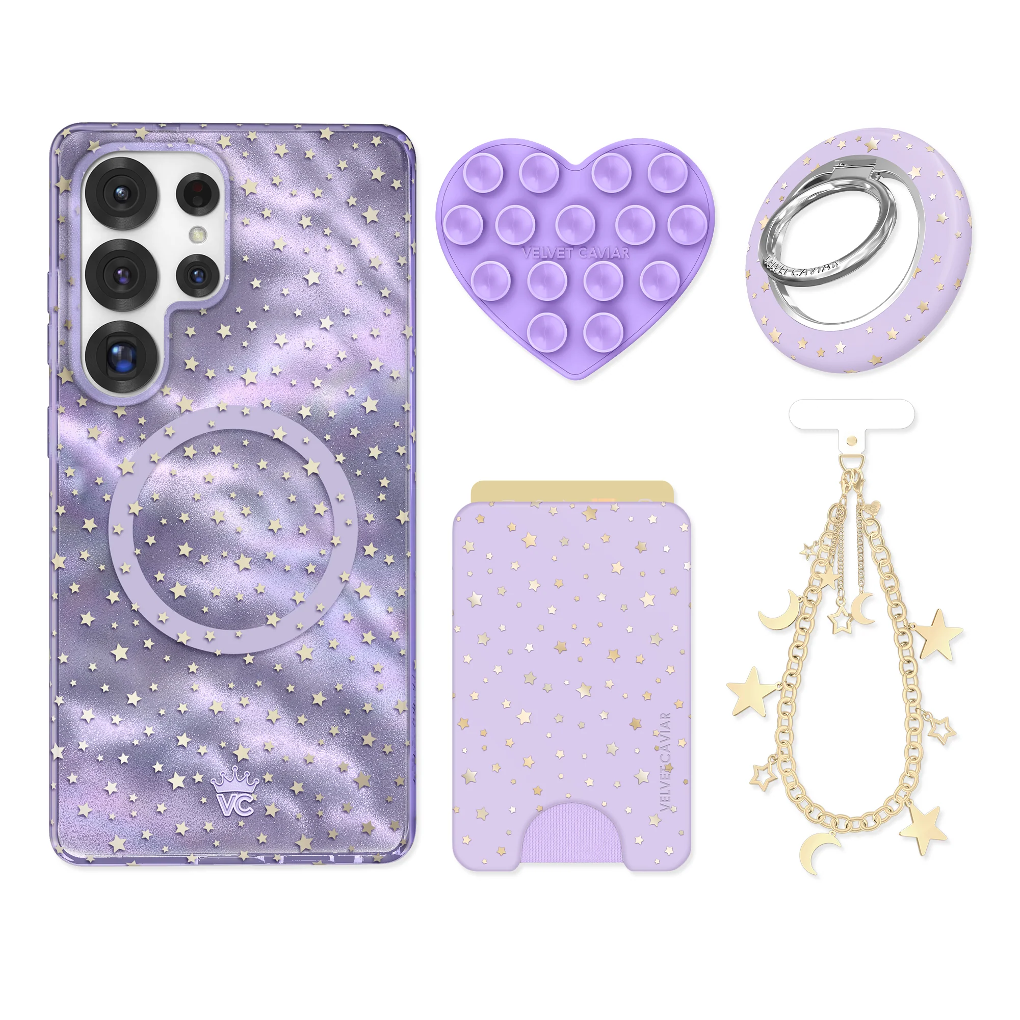 Lilac Celestial Stars Samsung Bundle Set - Image 7