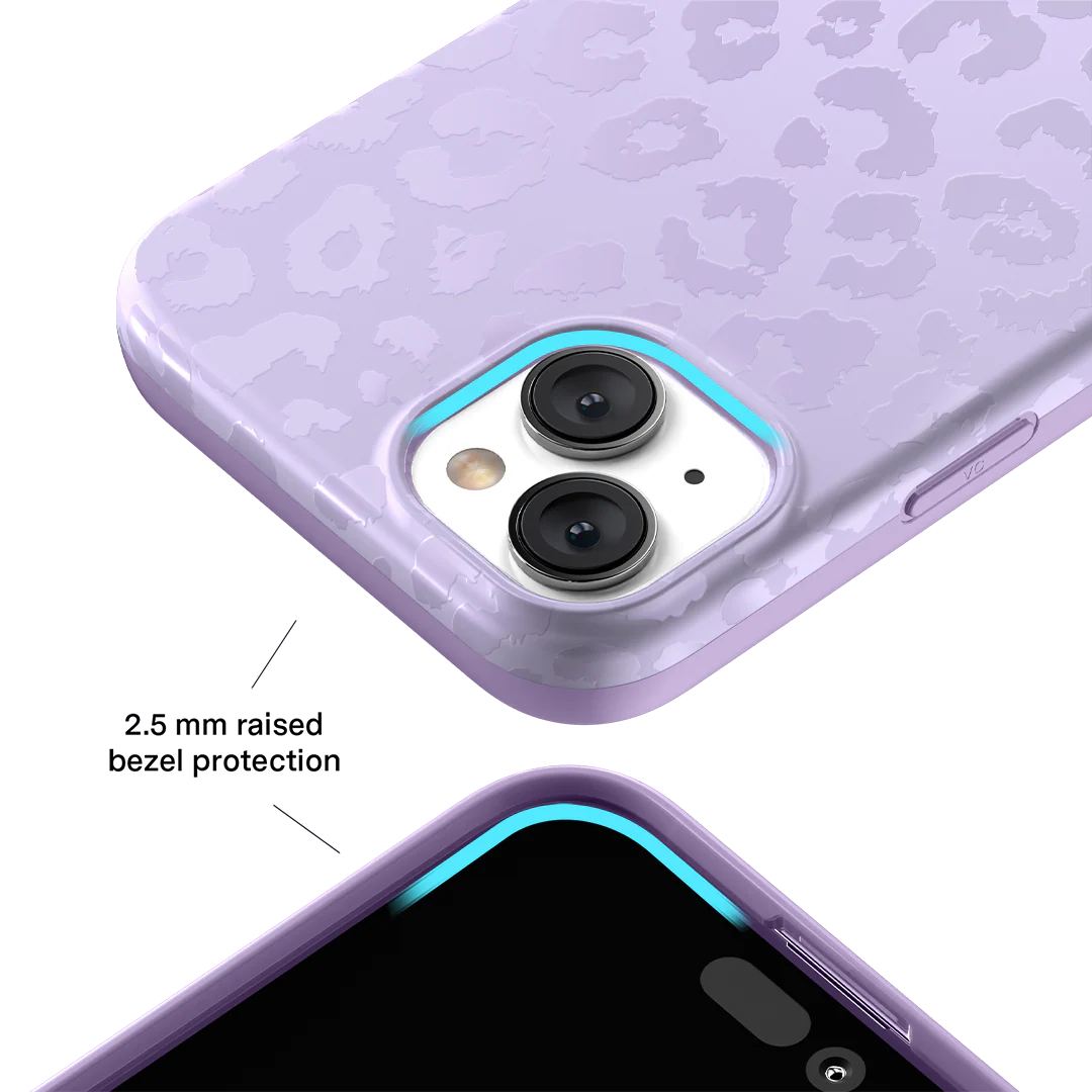 Lilac Leopard iPhone Case - Image 39