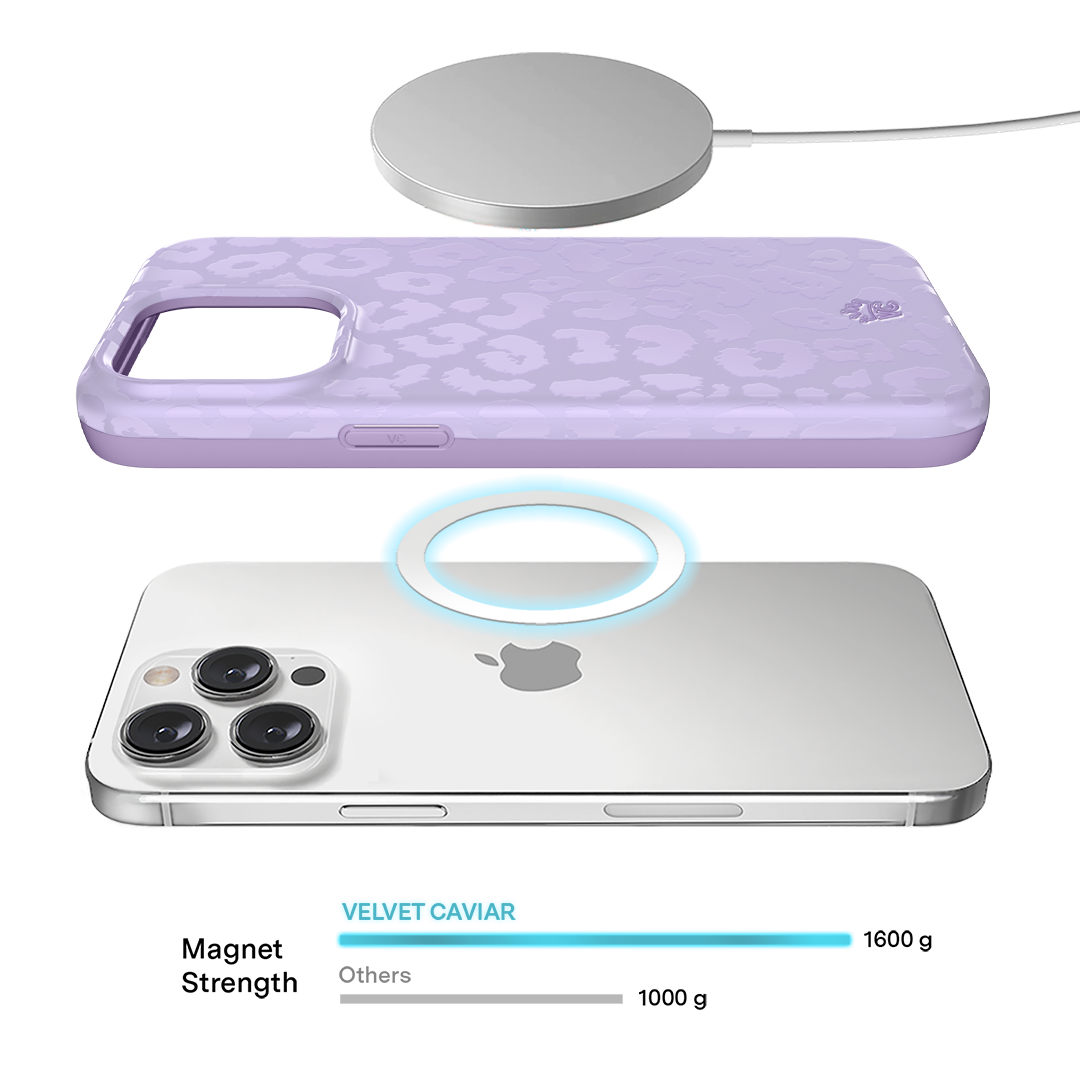 Lilac Leopard iPhone Case - Image 52