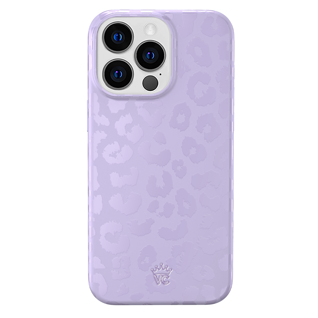 Lilac Leopard iPhone Case - Image 55