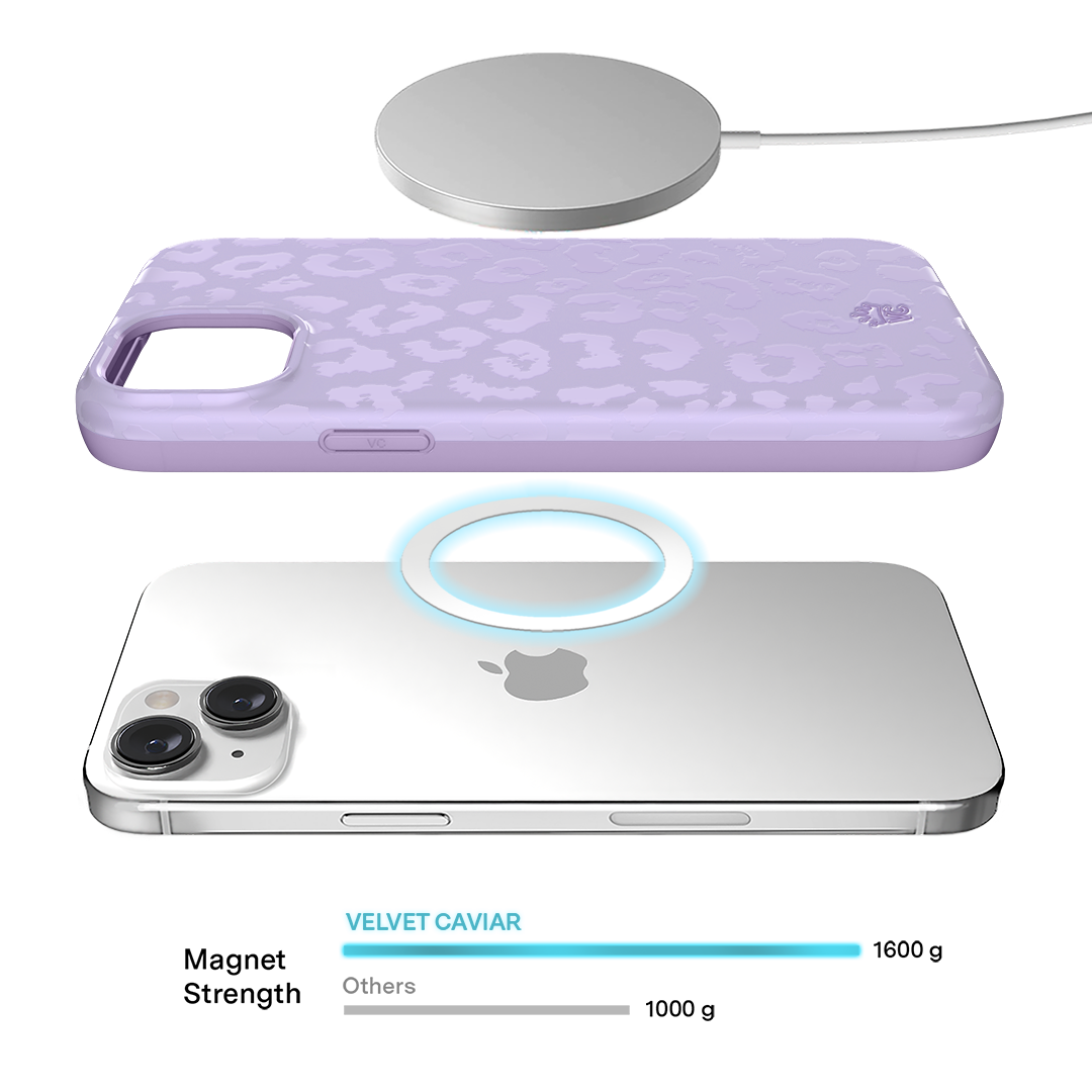Lilac Leopard iPhone Case - Image 70