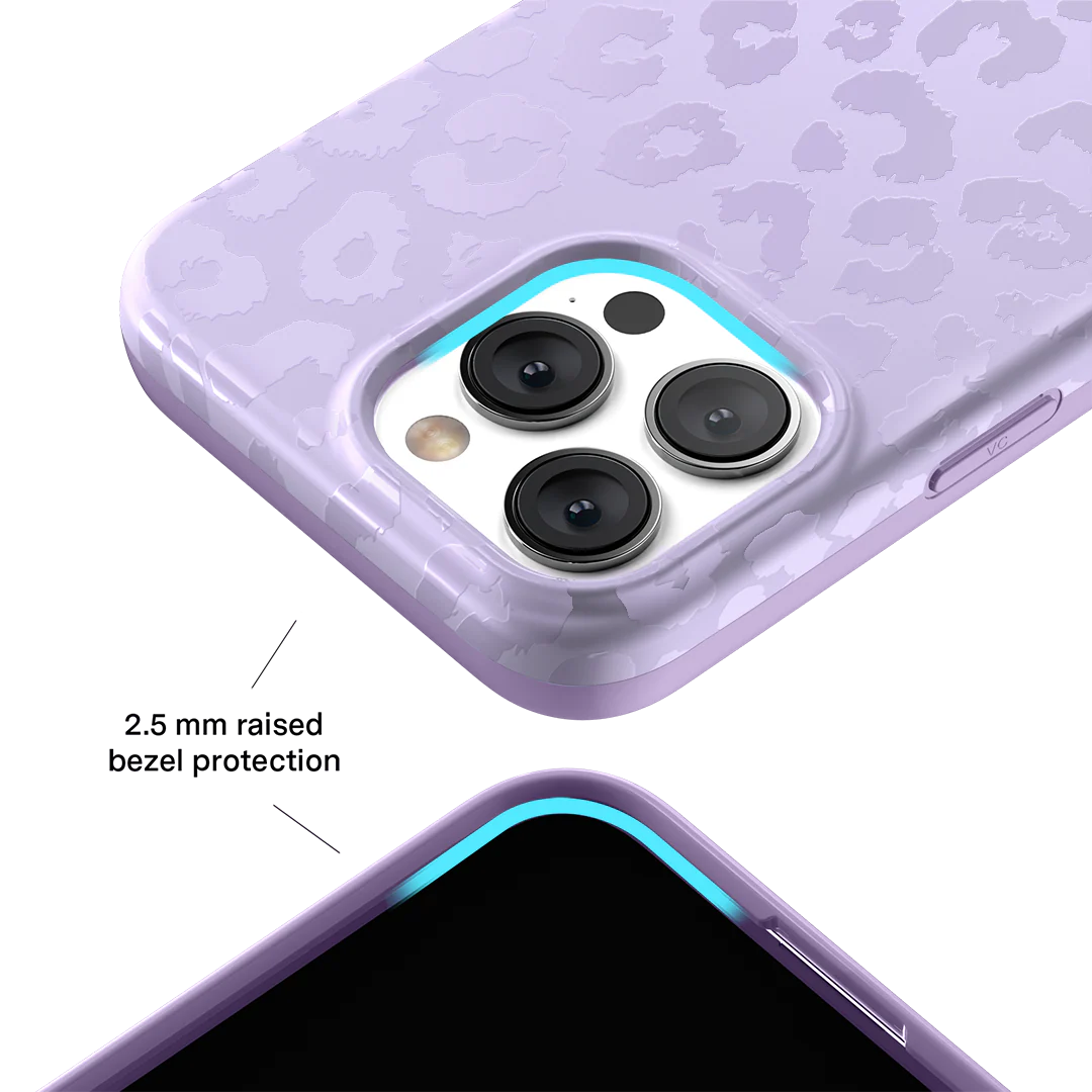 Lilac Leopard iPhone Case - Image 75