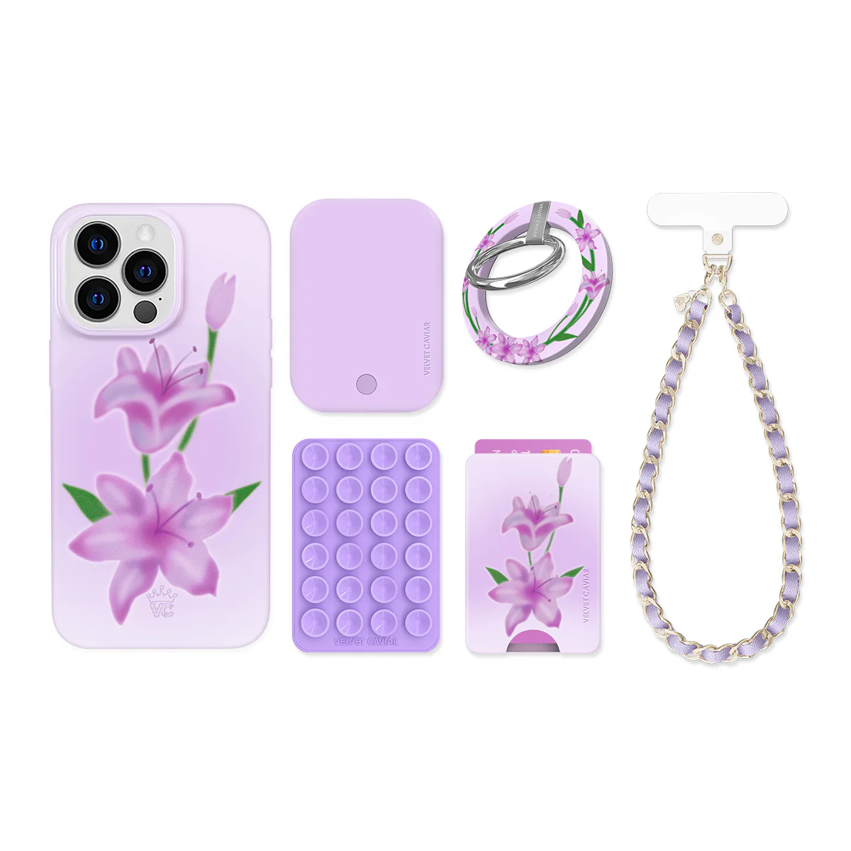 Love Spell Lily Floral iPhone Bundle Set - Image 13