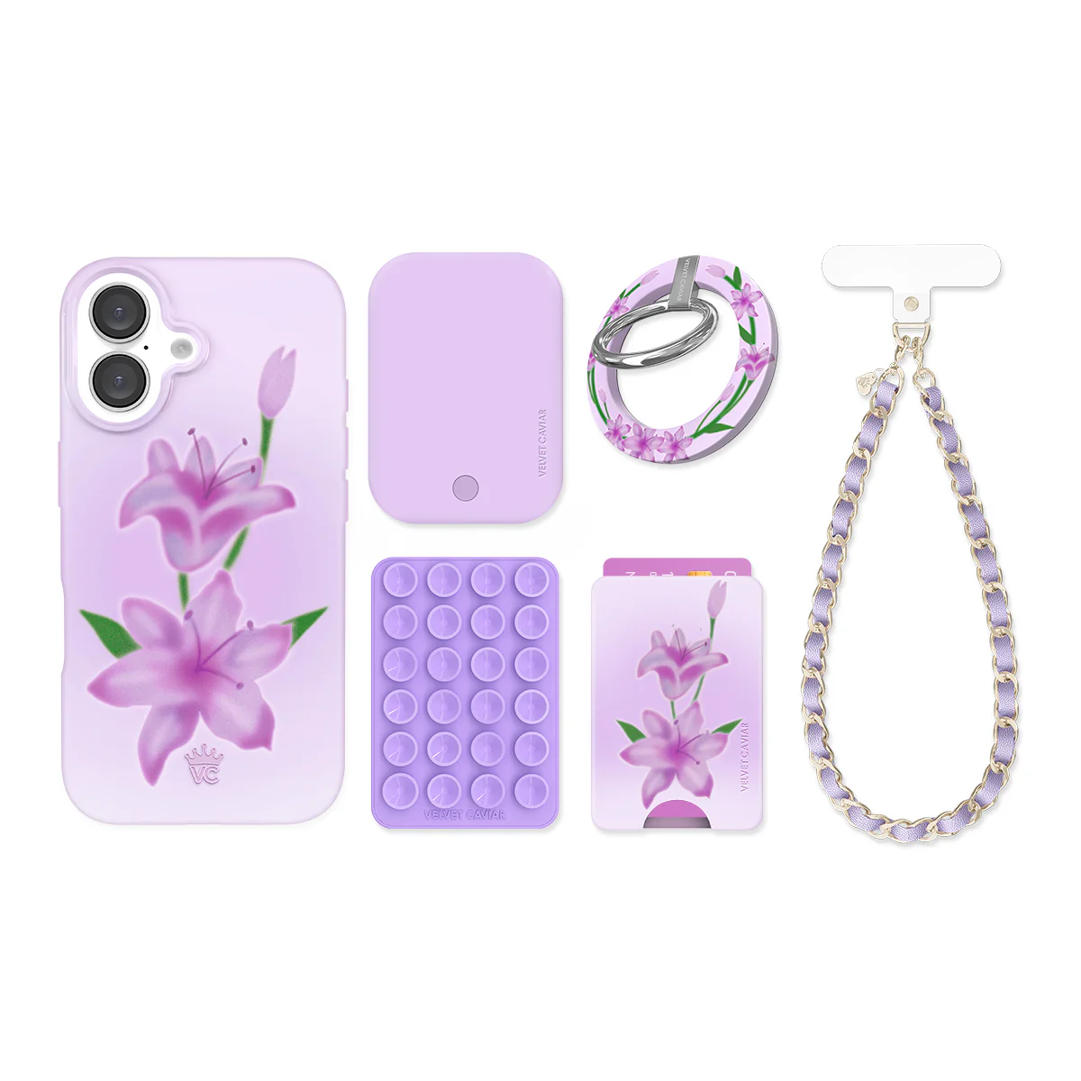 Love Spell Lily Floral iPhone Bundle Set - Image 4