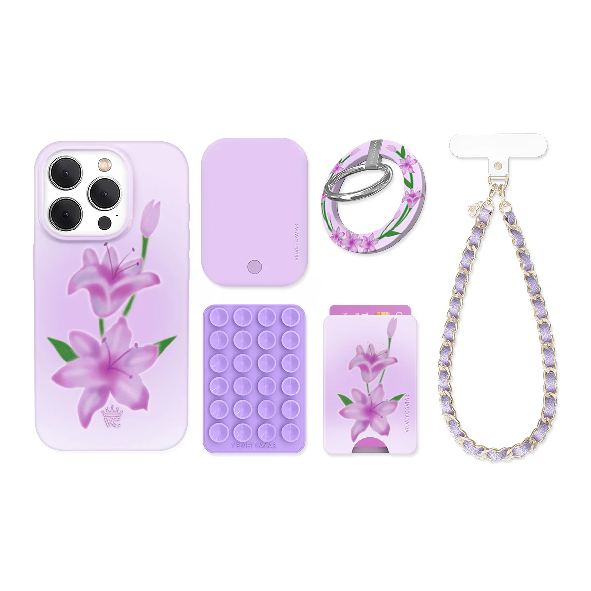 Love Spell Lily Floral iPhone Bundle Set - Image 7