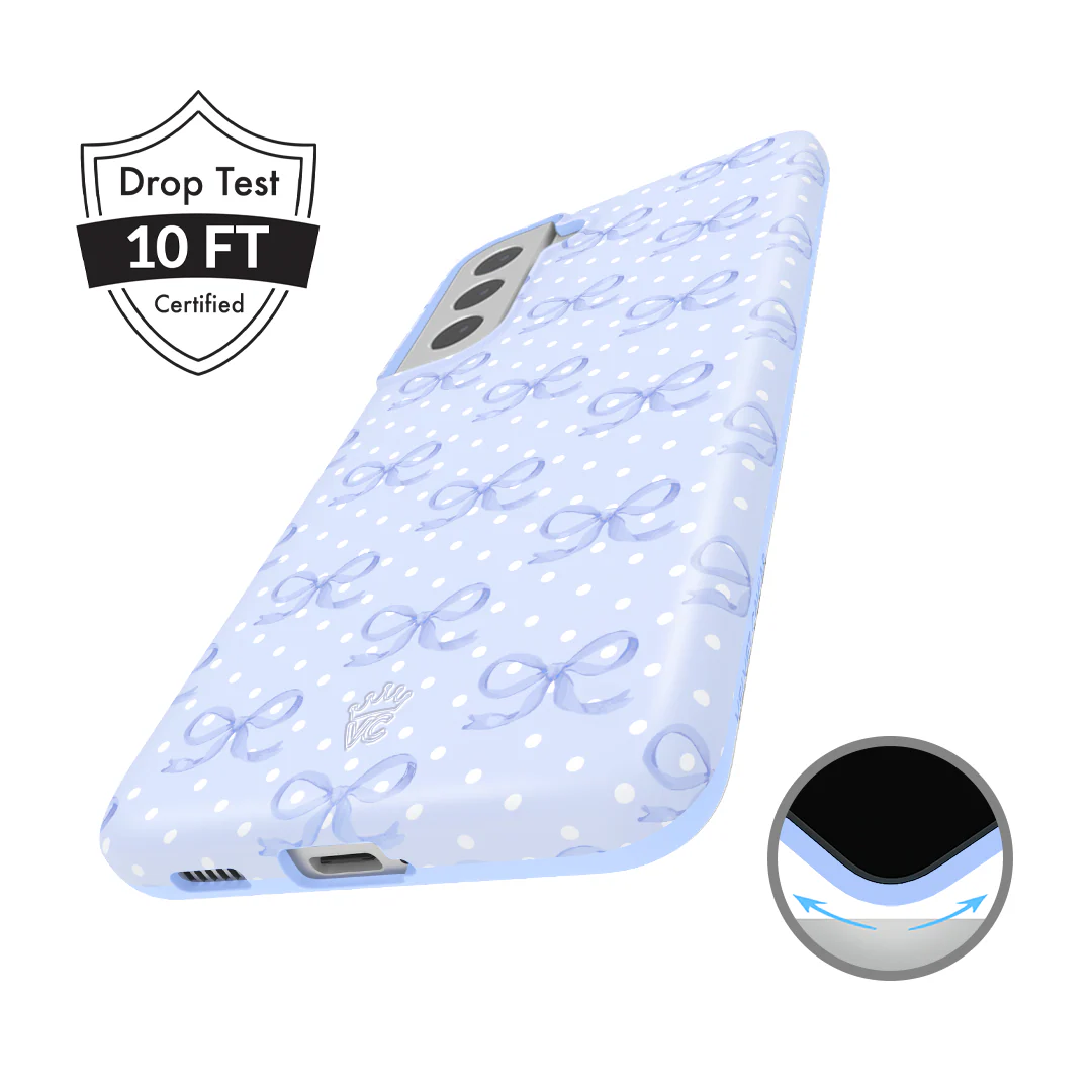 Lovely Blue Bows Samsung Case - Image 54