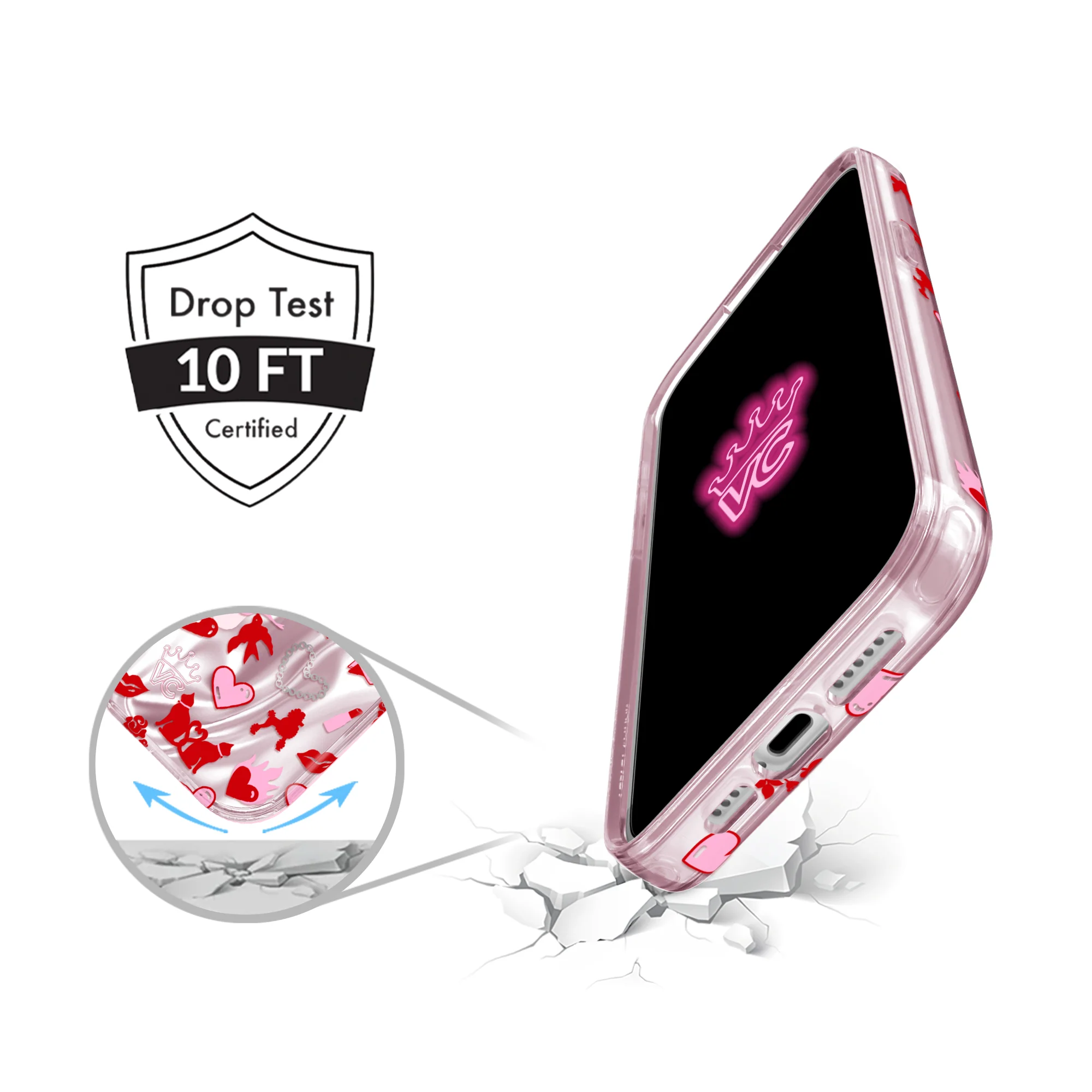 Lover Girl Holo iPhone Case - Image 77