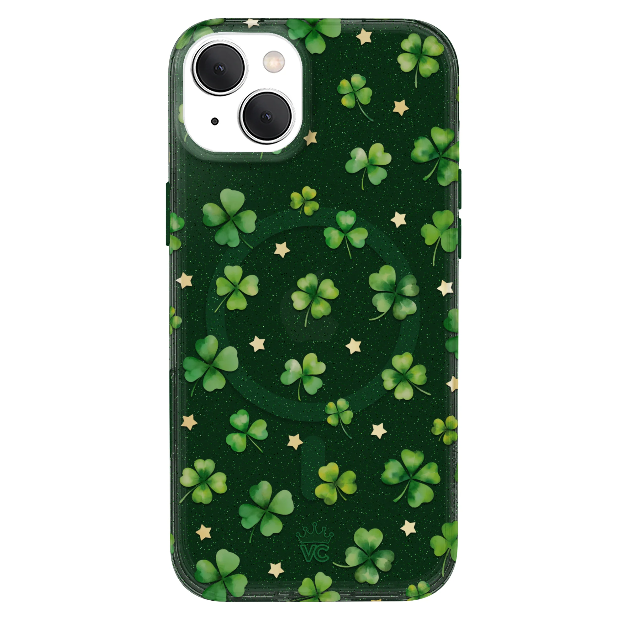 Lucky Clover Glitter iPhone Case - Image 56