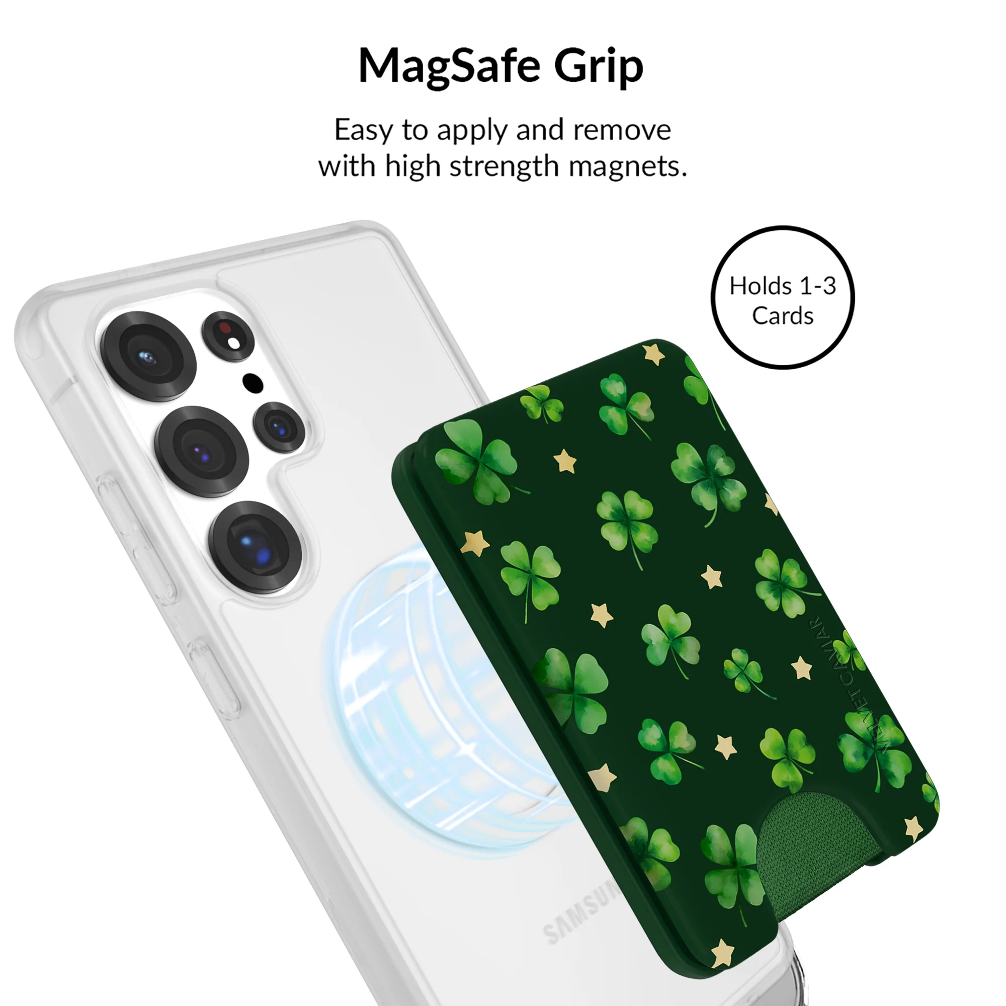 Lucky Clover Glitter Samsung Bundle Set - Image 8