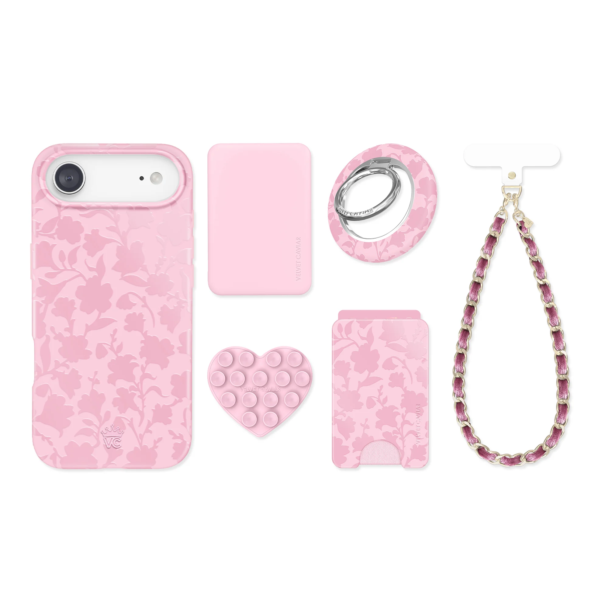 Magical Mauve Floral iPhone Bundle Set - Image 92
