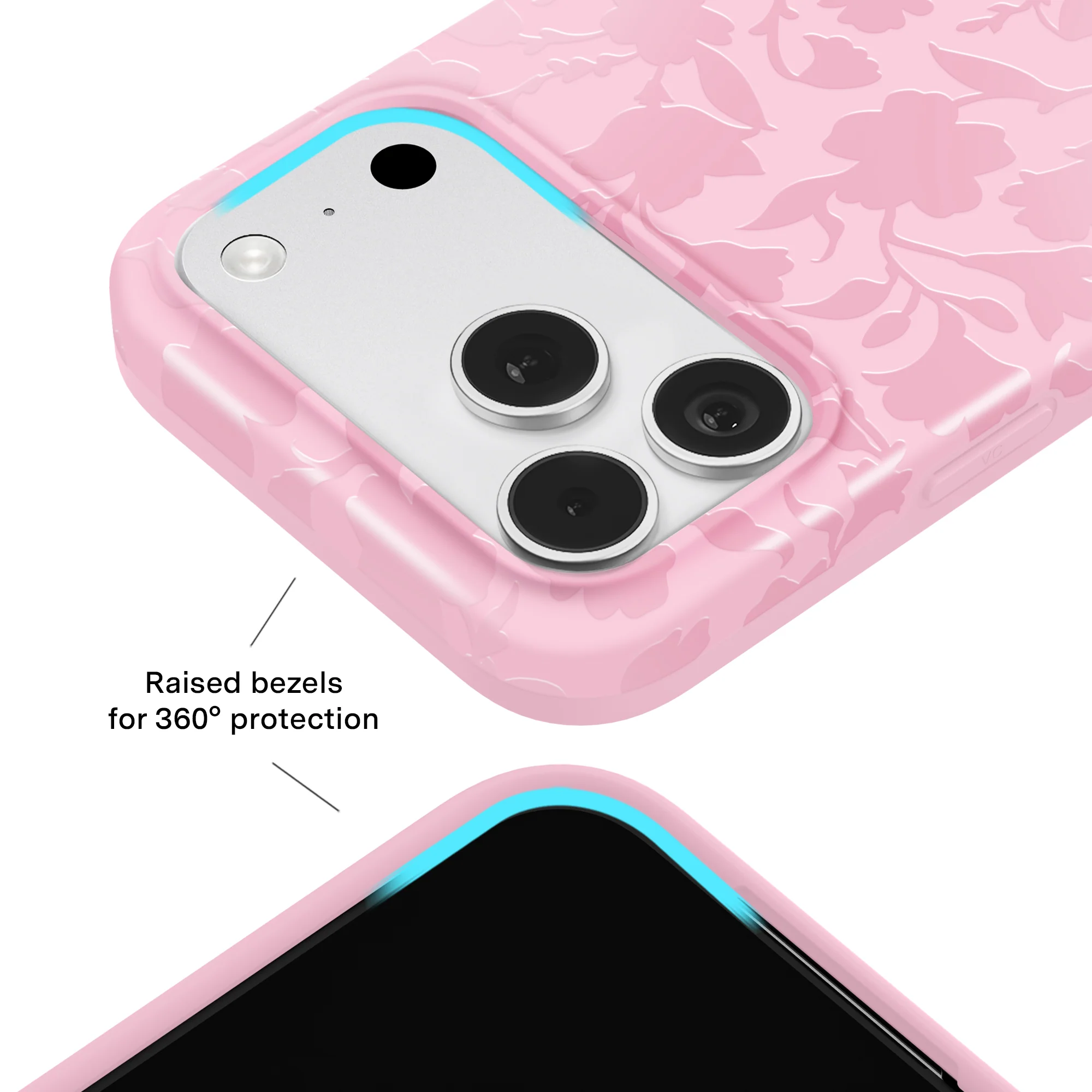 Magical Mauve Floral iPhone Case - Image 13