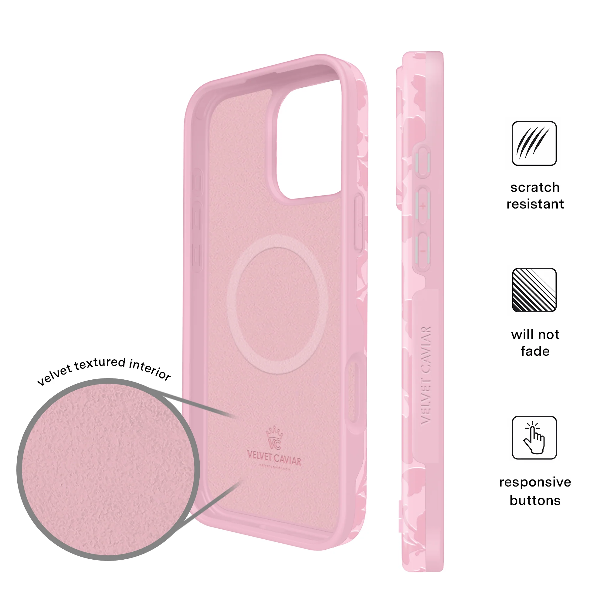 Magical Mauve Floral iPhone Case - Image 30