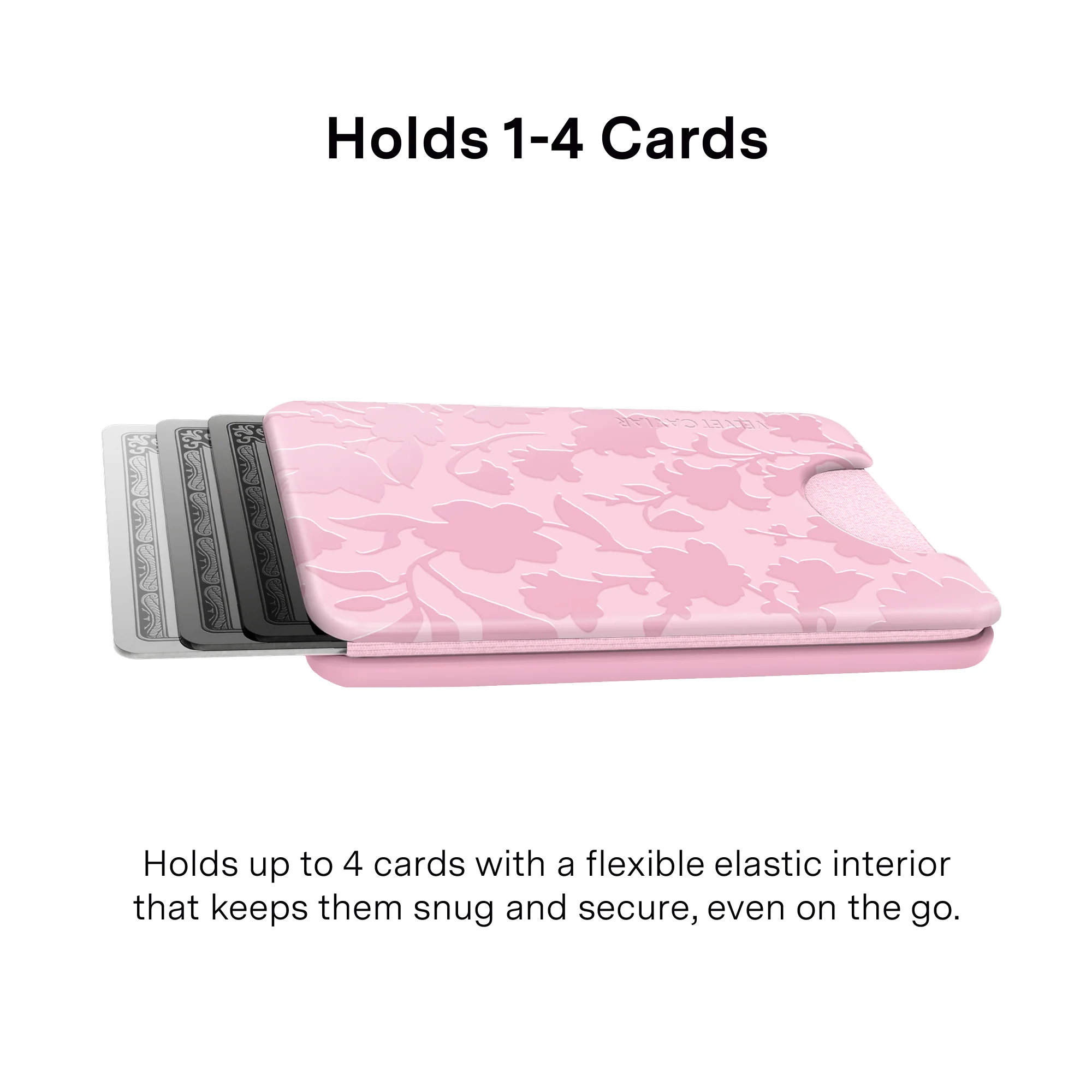 Magical Mauve Floral MagSafe Wallet - Image 4