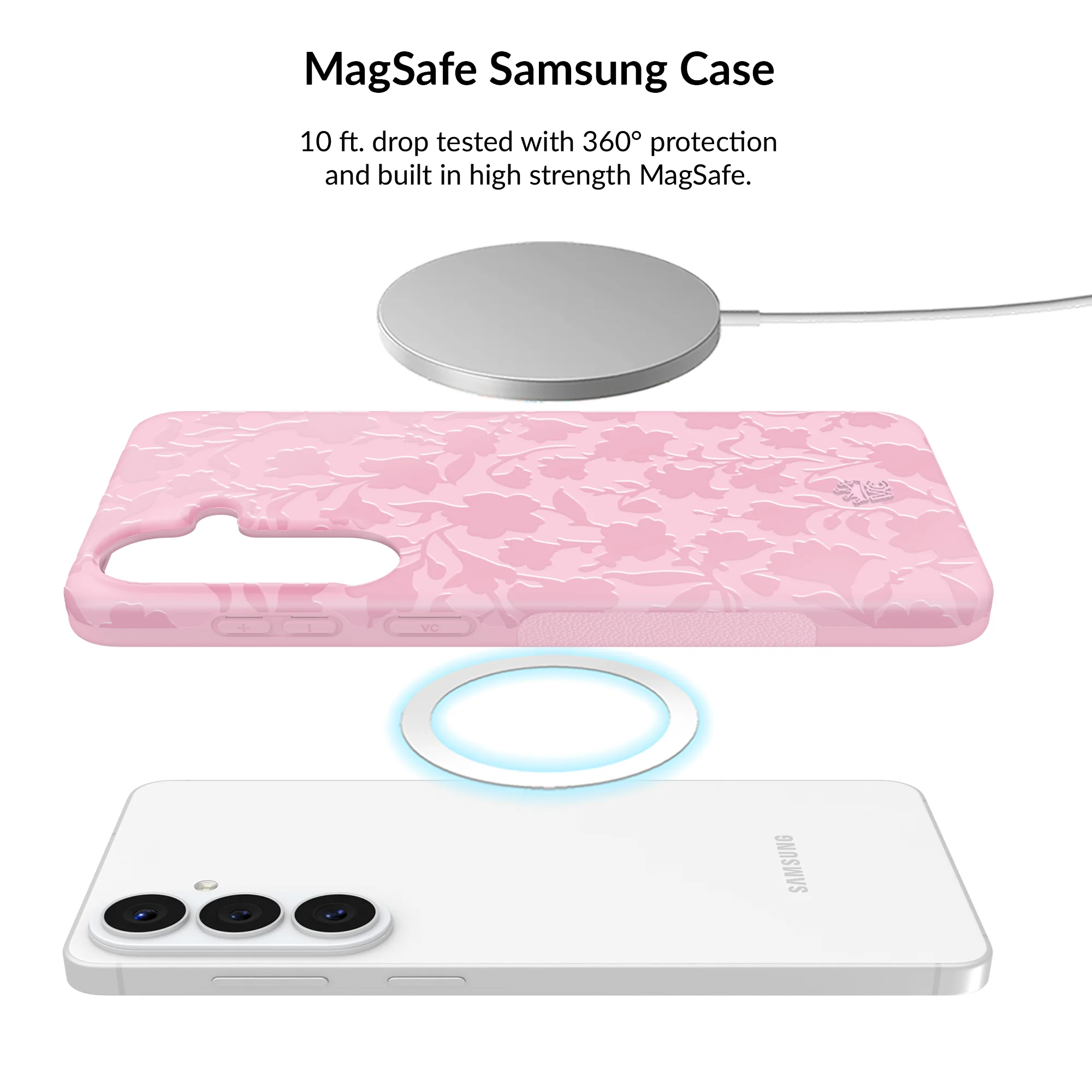 Magical Mauve Floral Samsung Bundle Set - Image 20