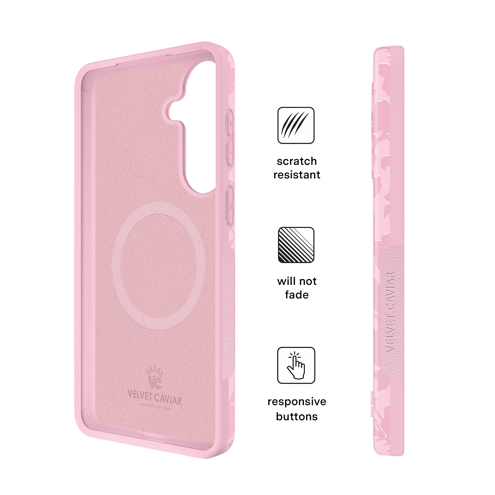 Magical Mauve Floral Samsung Case - Image 10