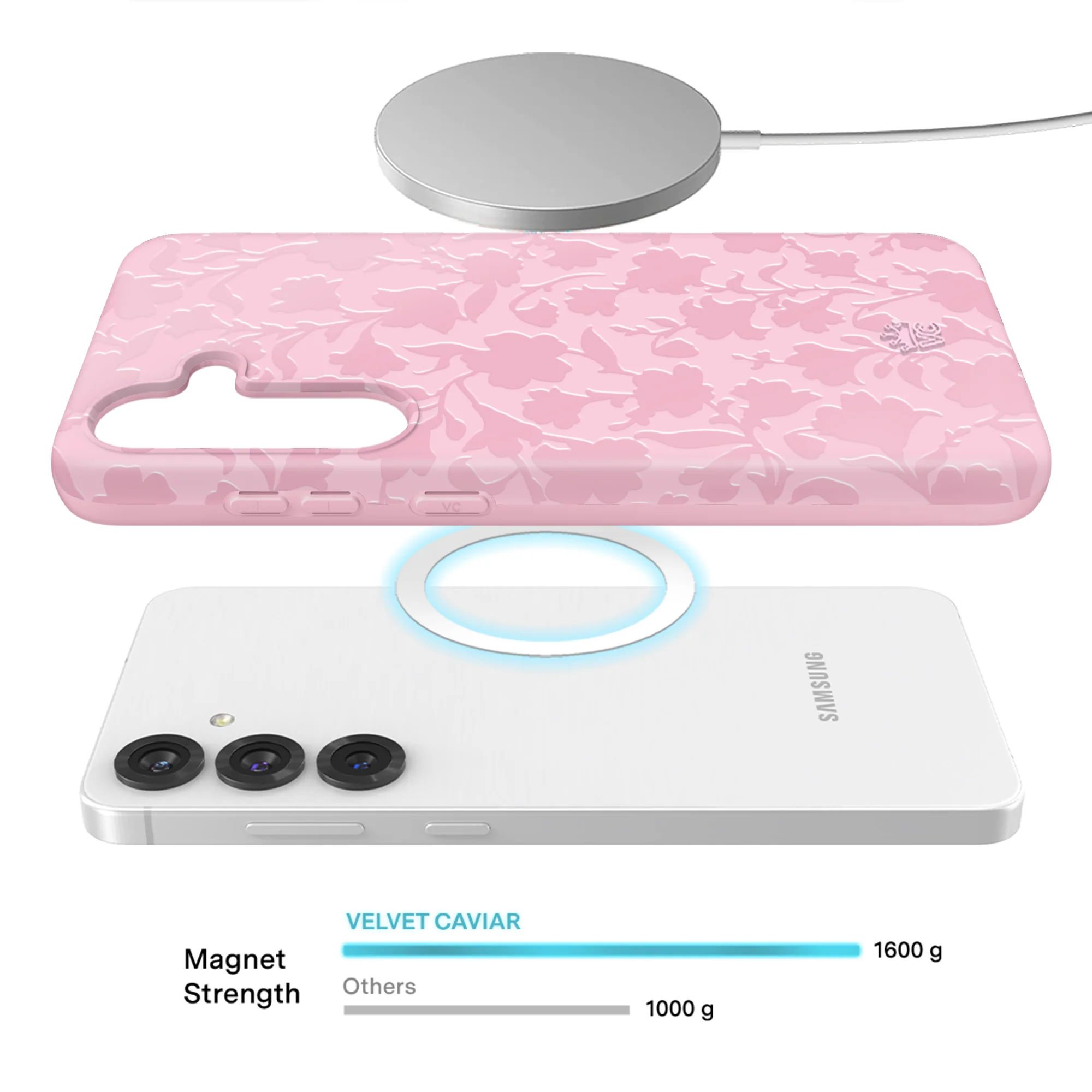 Magical Mauve Floral Samsung Case - Image 19