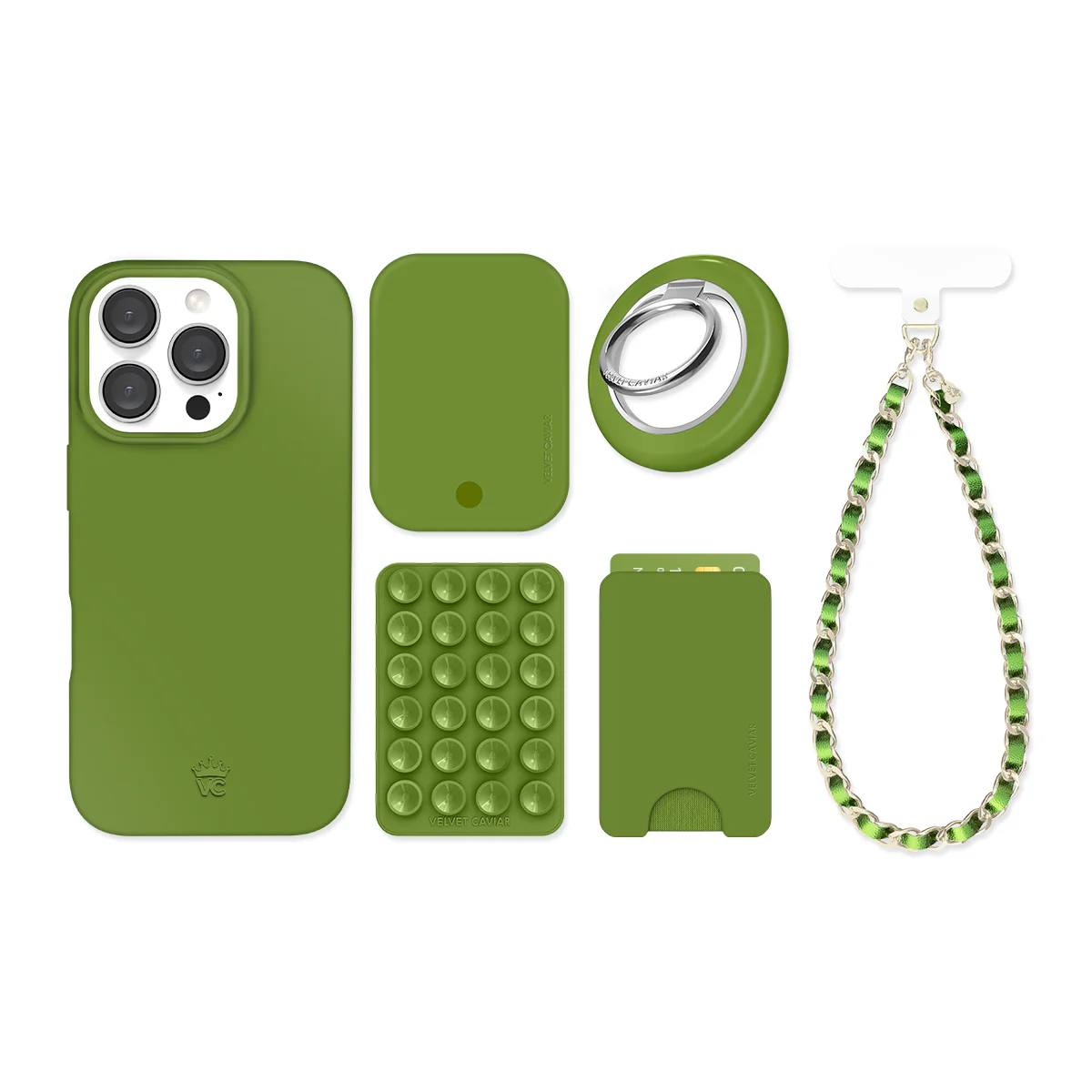 Matcha Green iPhone Bundle Set - Image 11