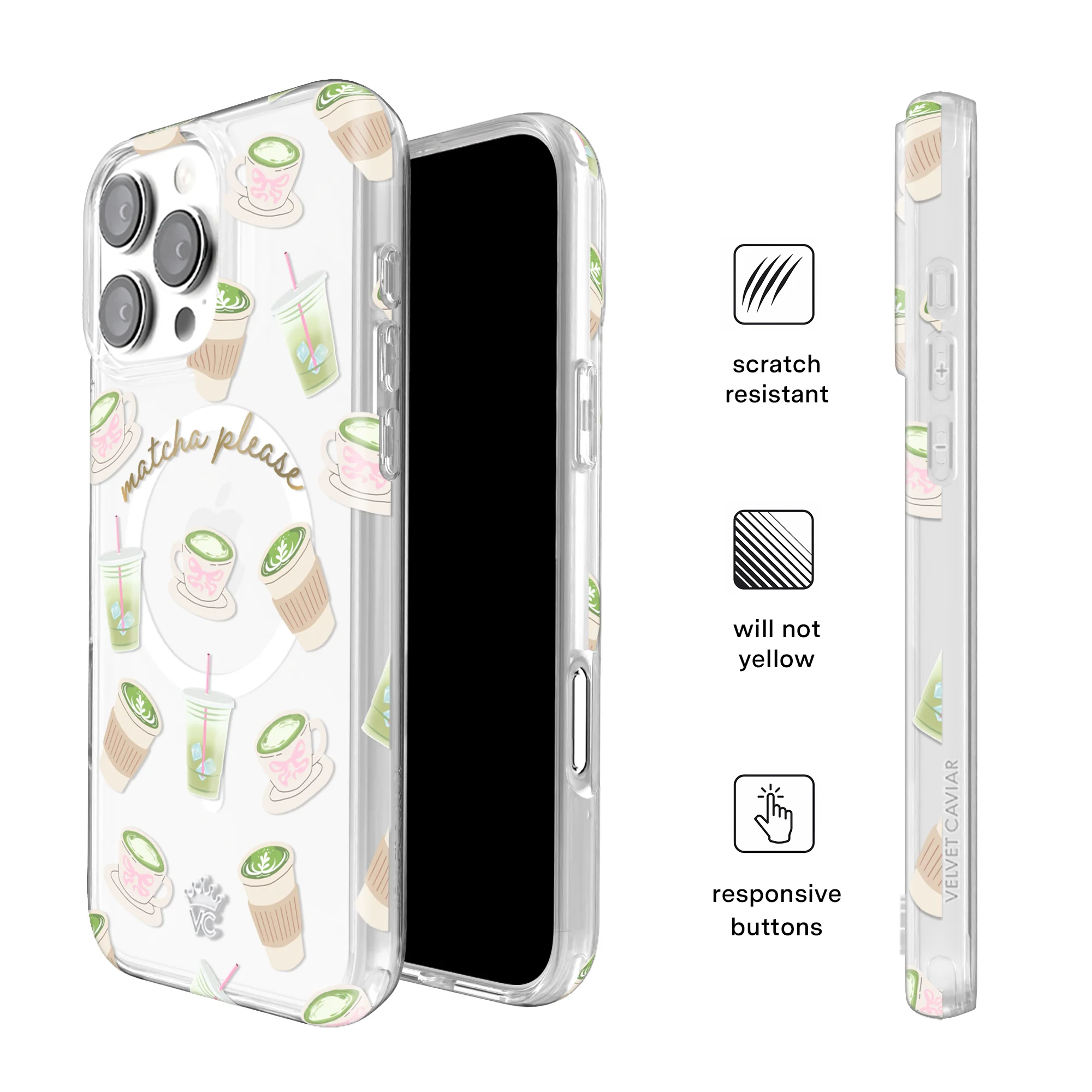 Matcha Please iPhone Case - Image 55