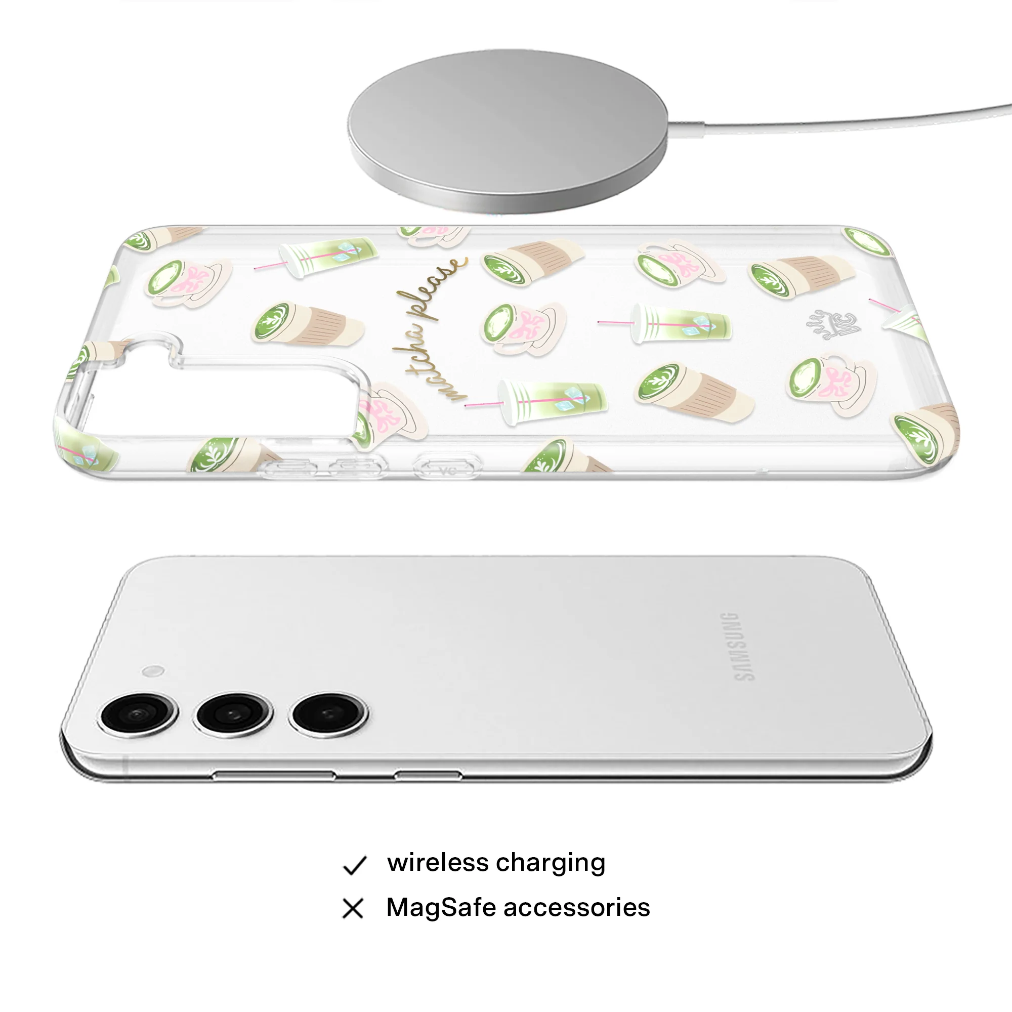 Matcha Please Samsung Case - Image 9