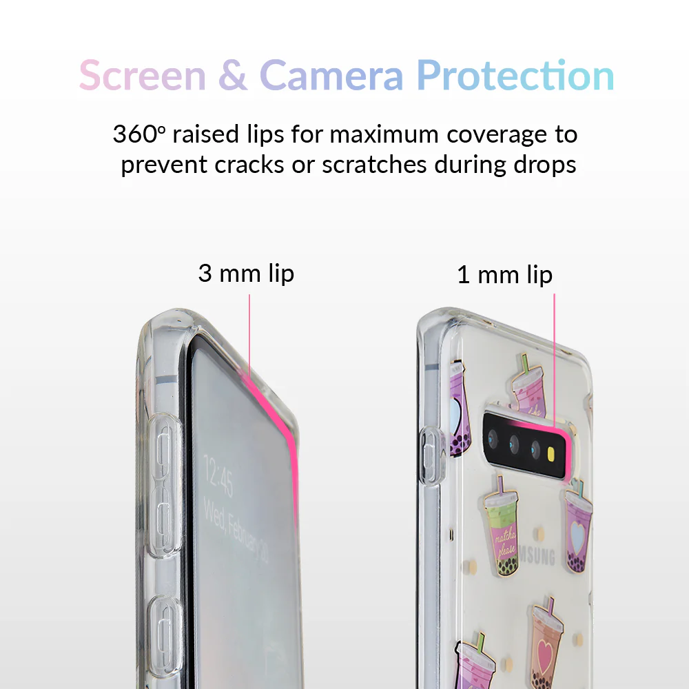 Matcha Samsung Galaxy Case Clear - Image 21