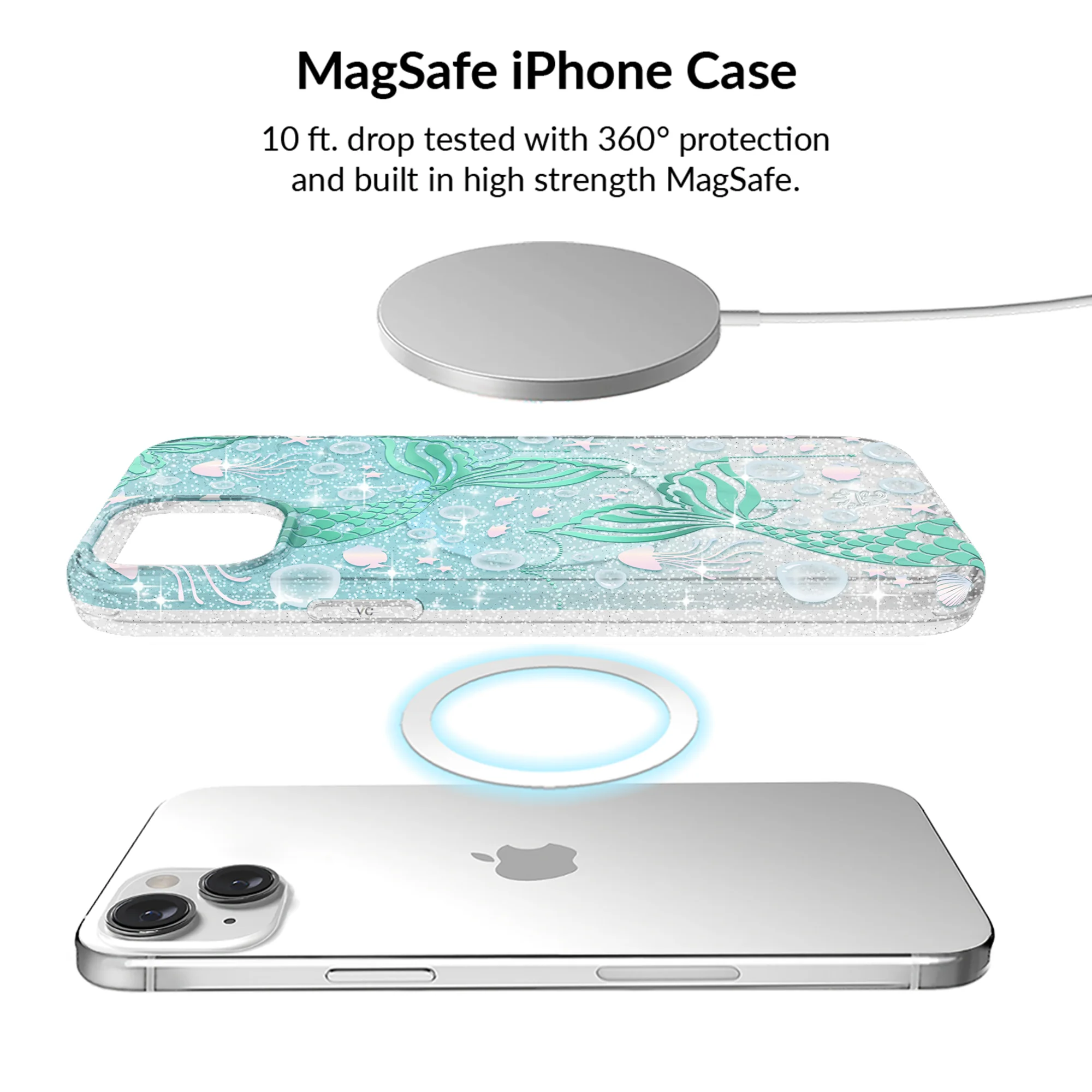 Mermaid Glitter Holo iPhone Bundle Set - Image 23