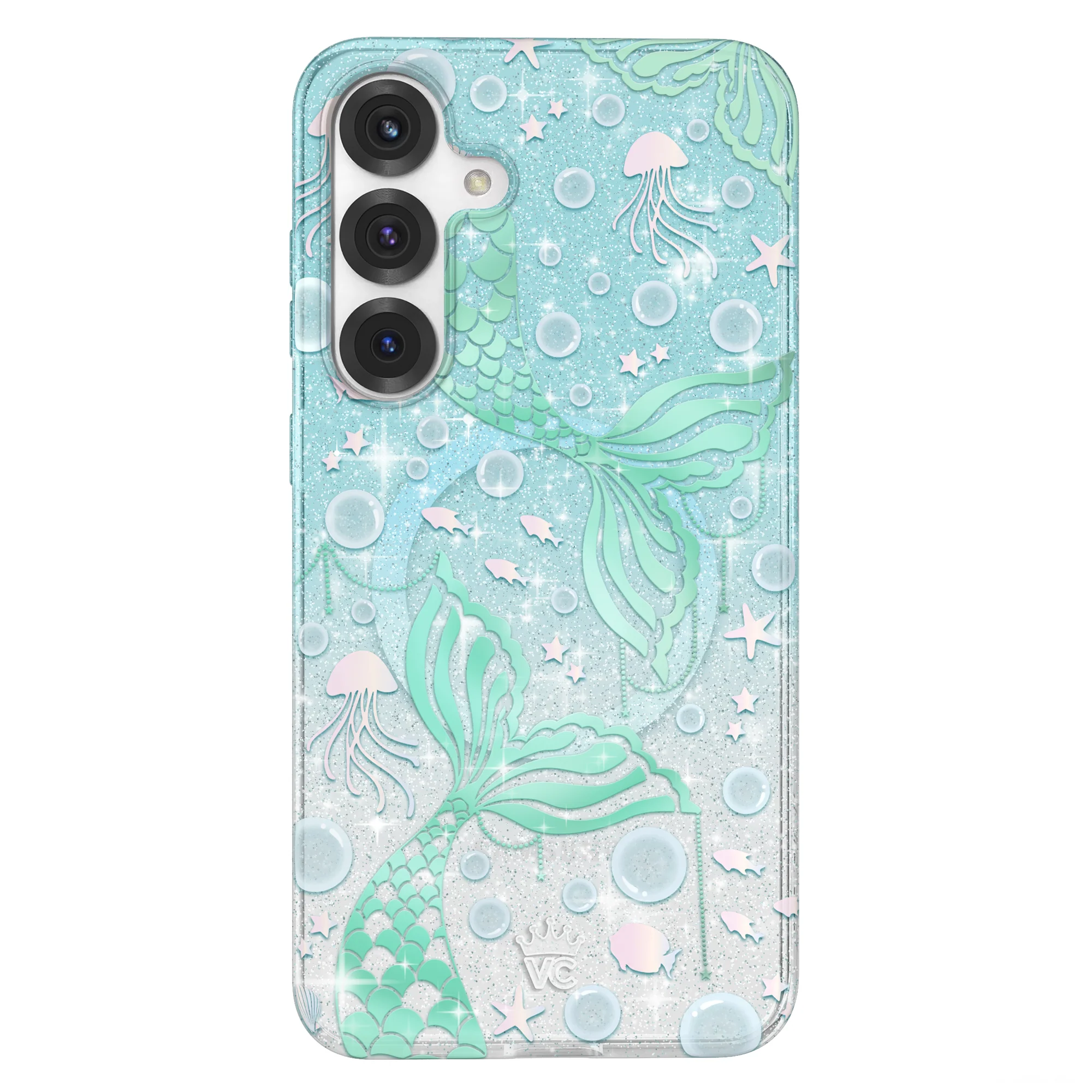 Mermaid Glitter Holo Samsung Case - Image 41