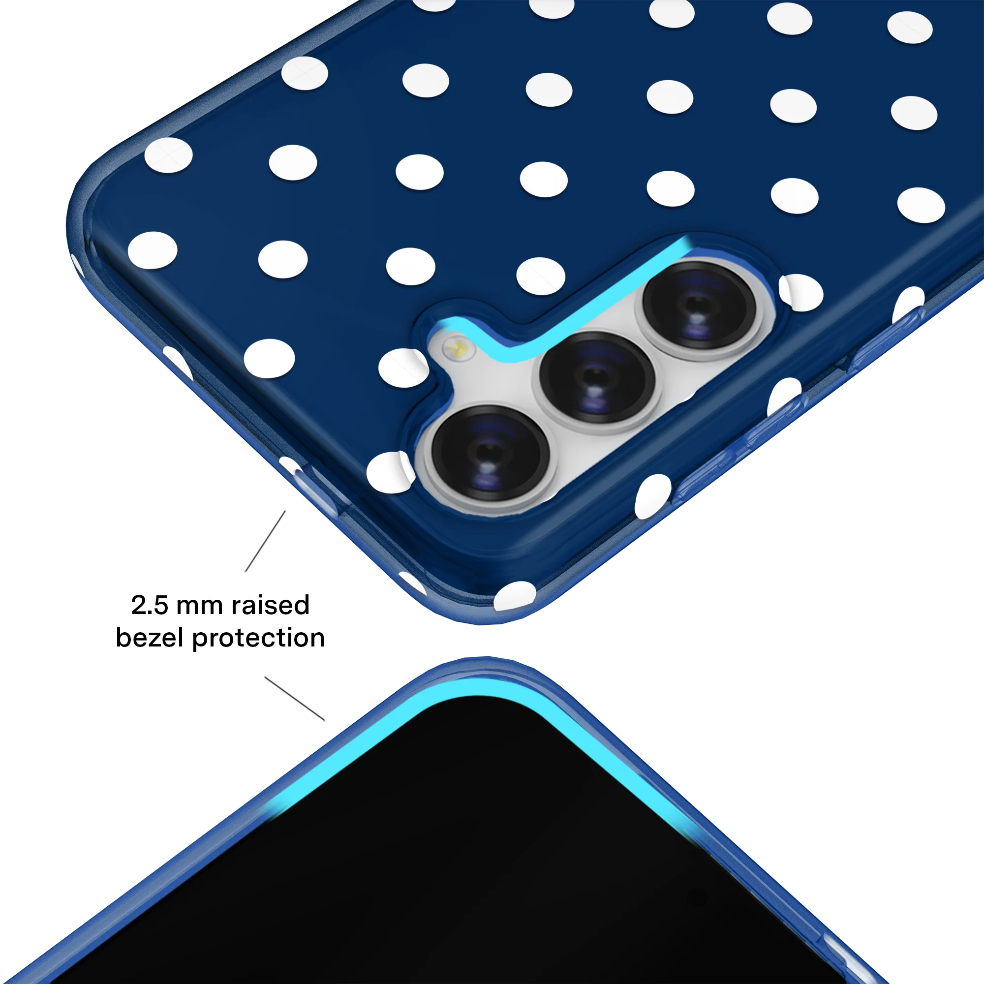Midnight Polka Dot Samsung Case - Image 23