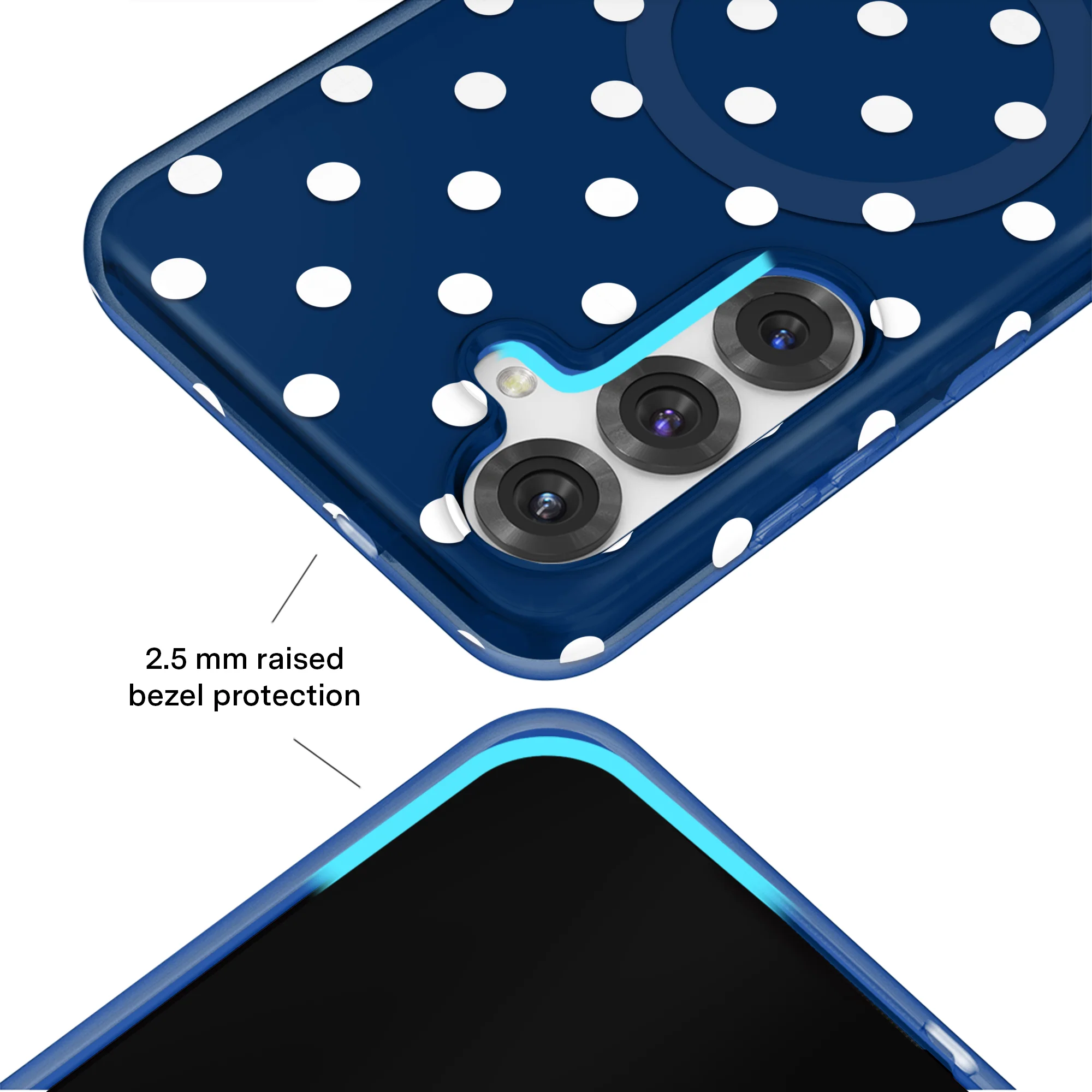 Midnight Polka Dot Samsung Case - Image 38