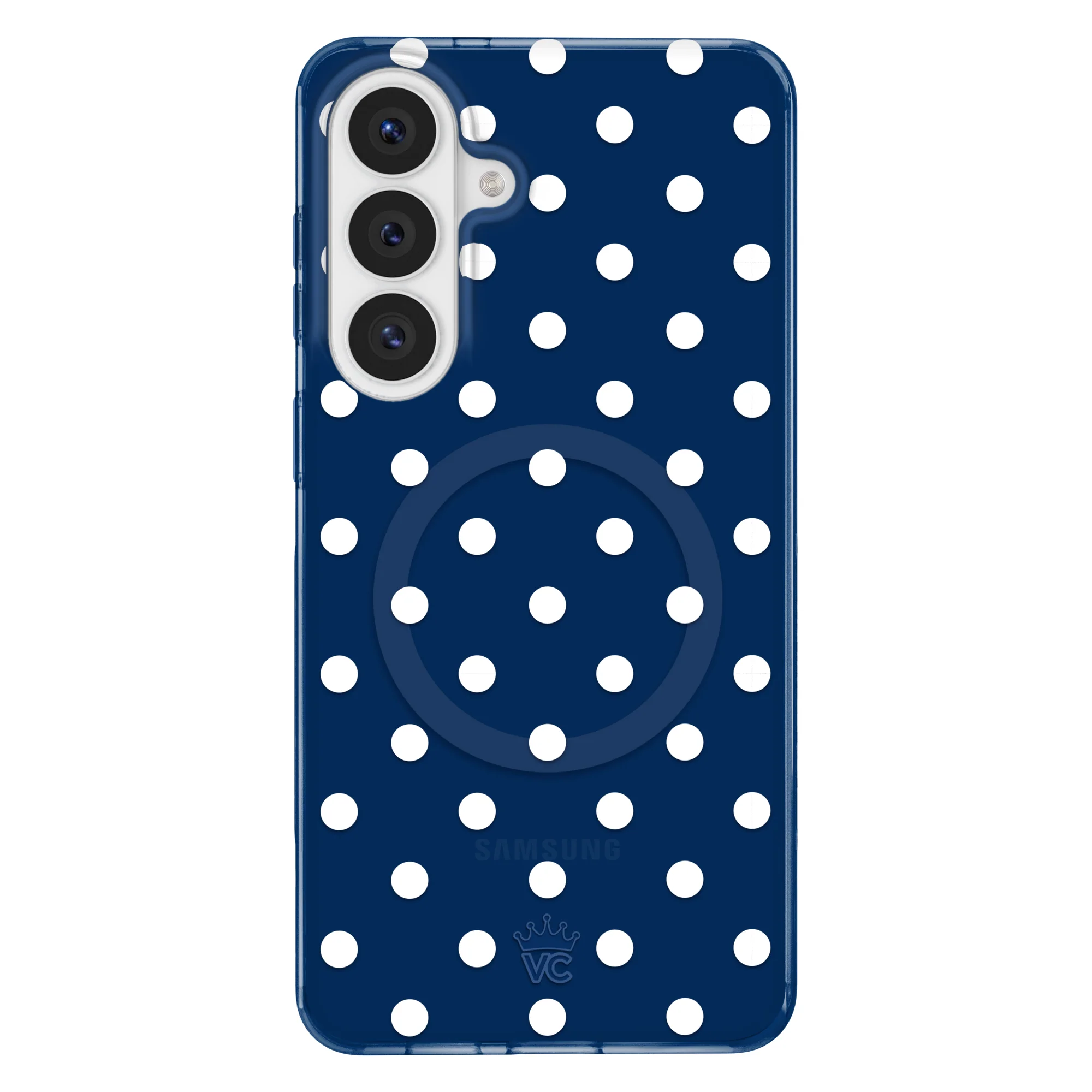 Midnight Polka Dot Samsung Case - Image 46