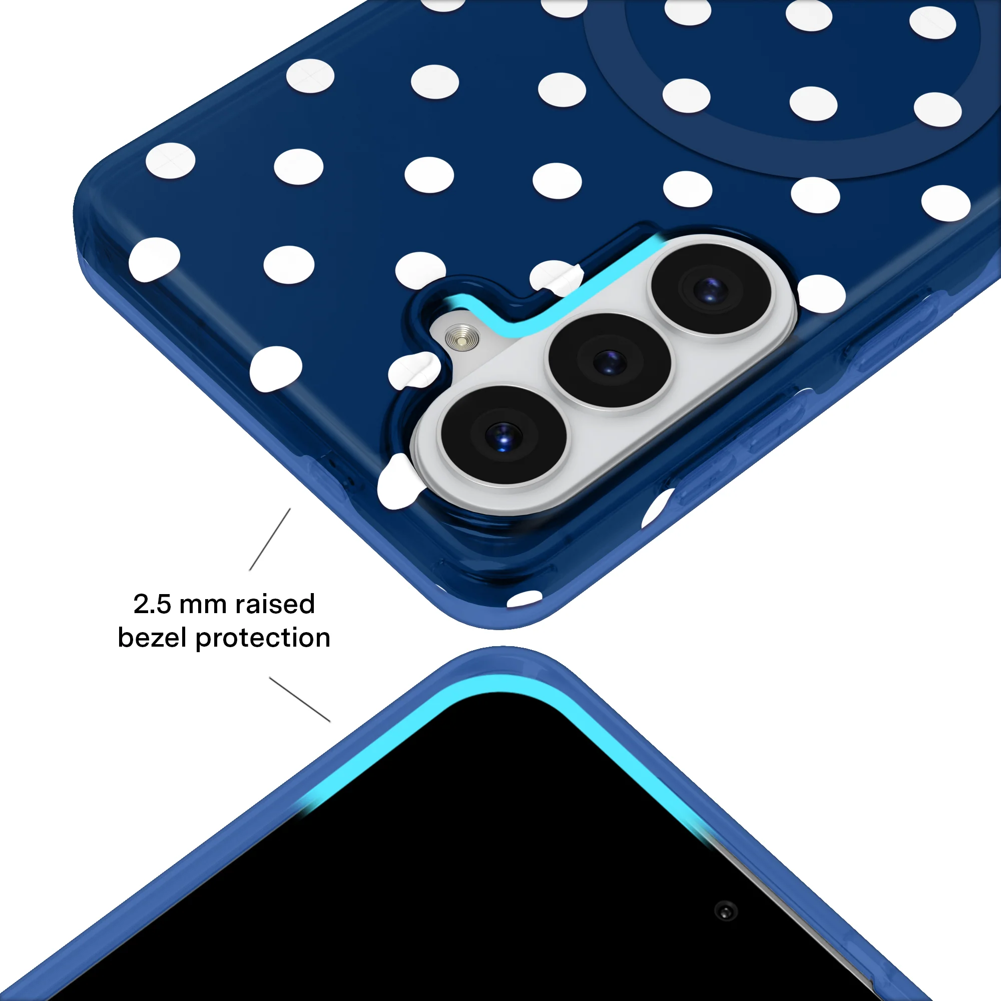 Midnight Polka Dot Samsung Case - Image 53