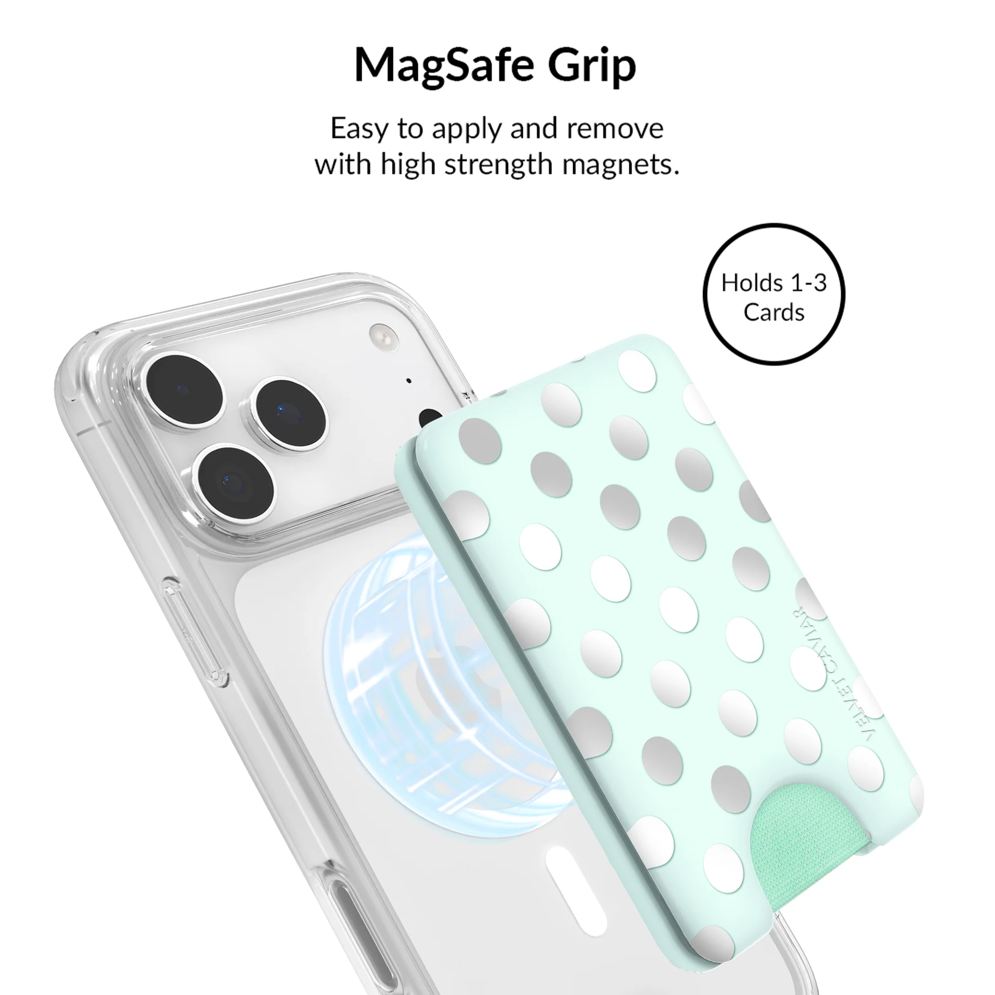 Mint Chrome Polka Dot iPhone Bundle Set - Image 75