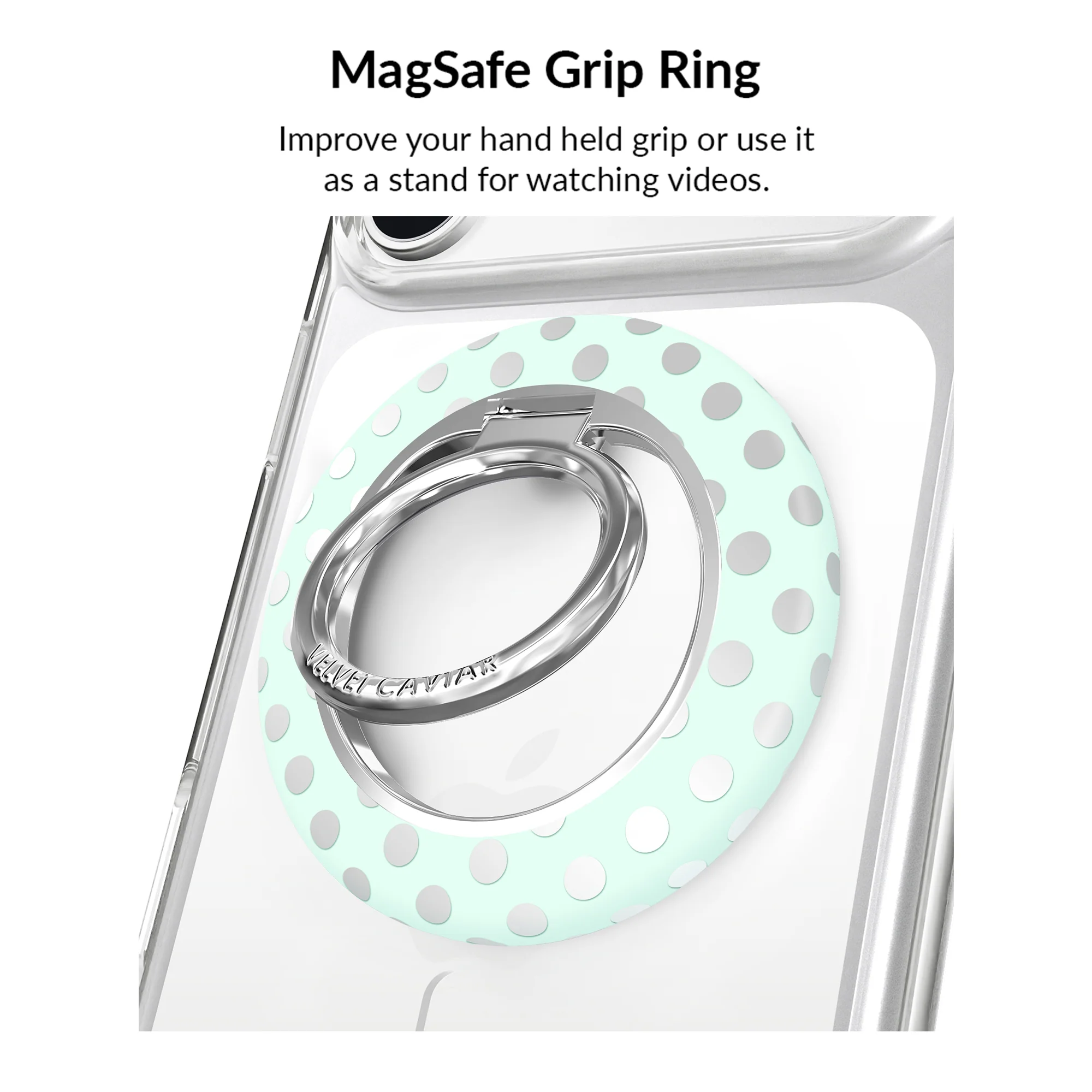 Mint Chrome Polka Dot iPhone Bundle Set - Image 87