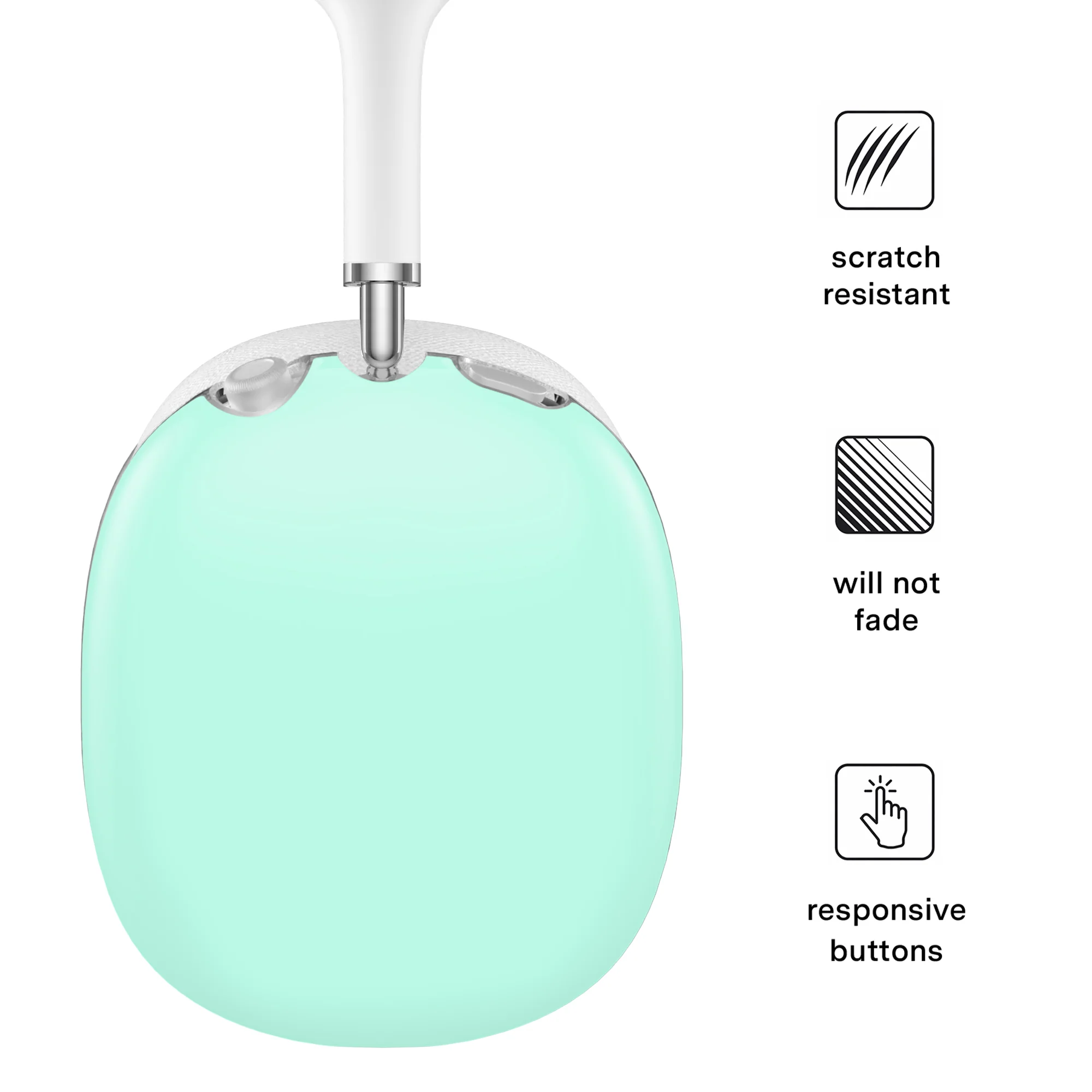 Mint Jelly AirPod Max Case - Image 3