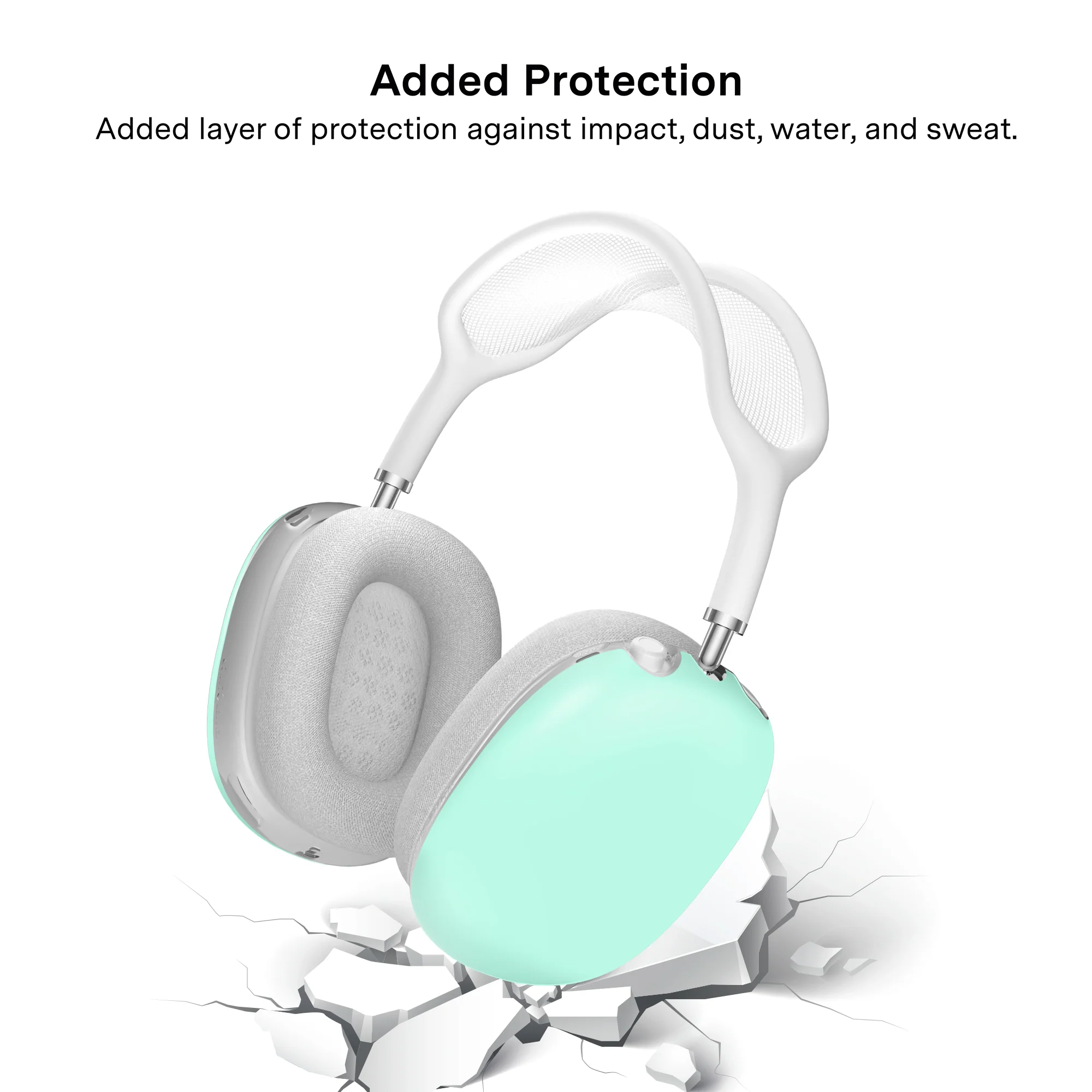 Mint Jelly AirPod Max Case - Image 5