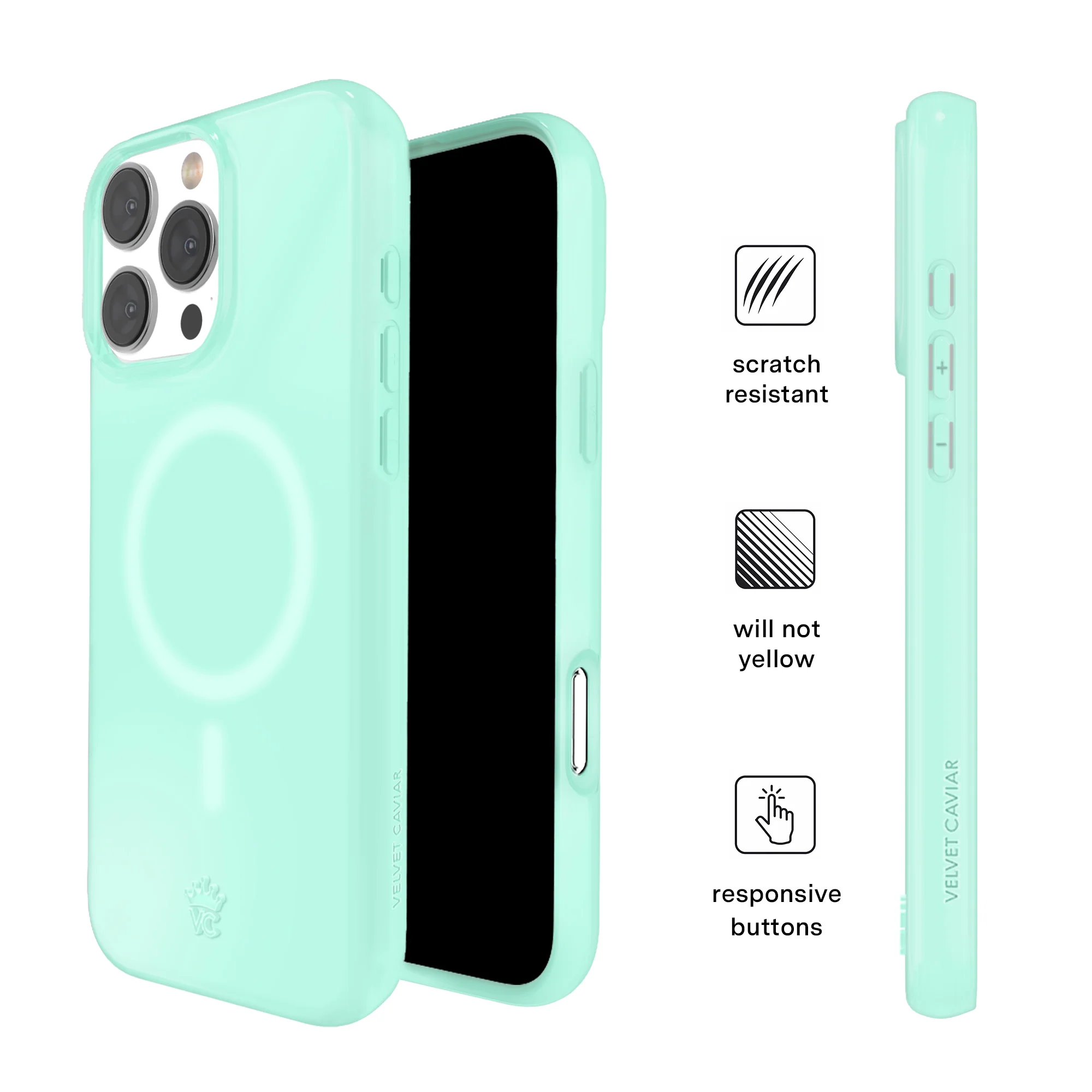Mint Jelly iPhone Case - Image 55